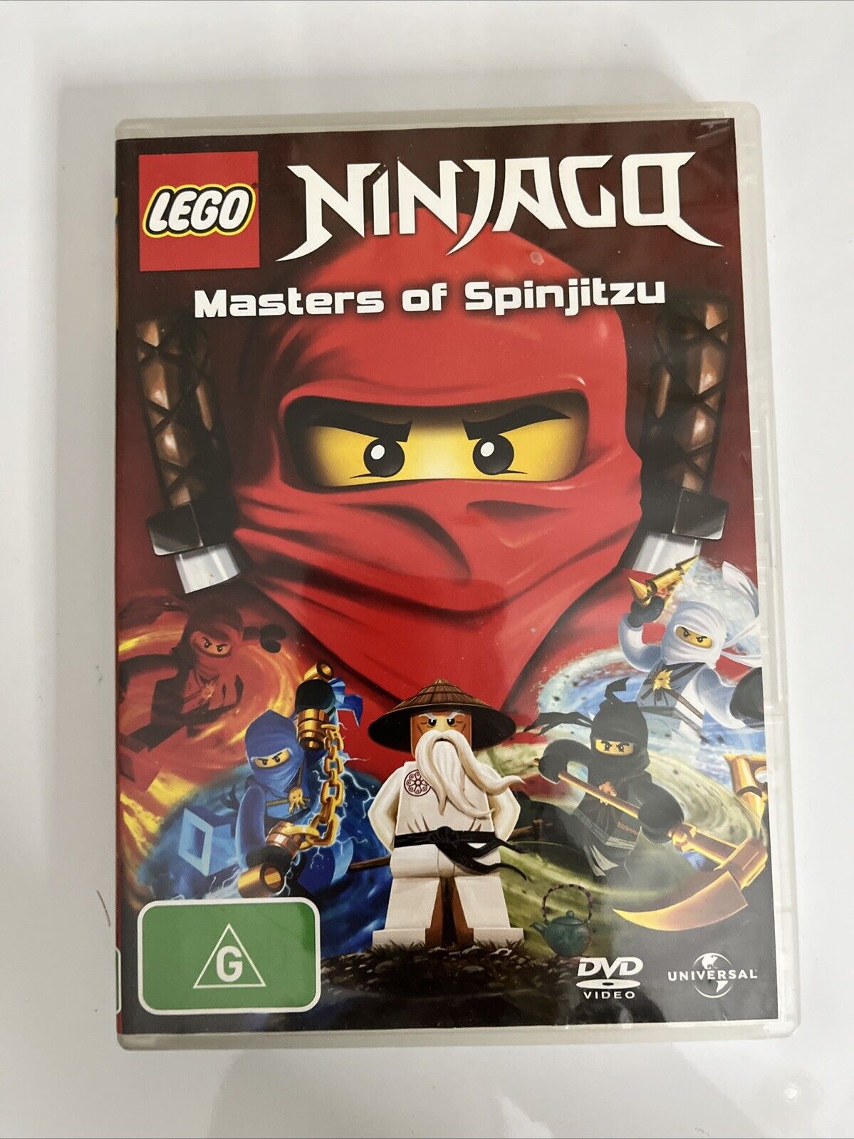 Lego Ninjago : Masters of Spinjitzu (DVD, 2011) Animation Region 4 &2