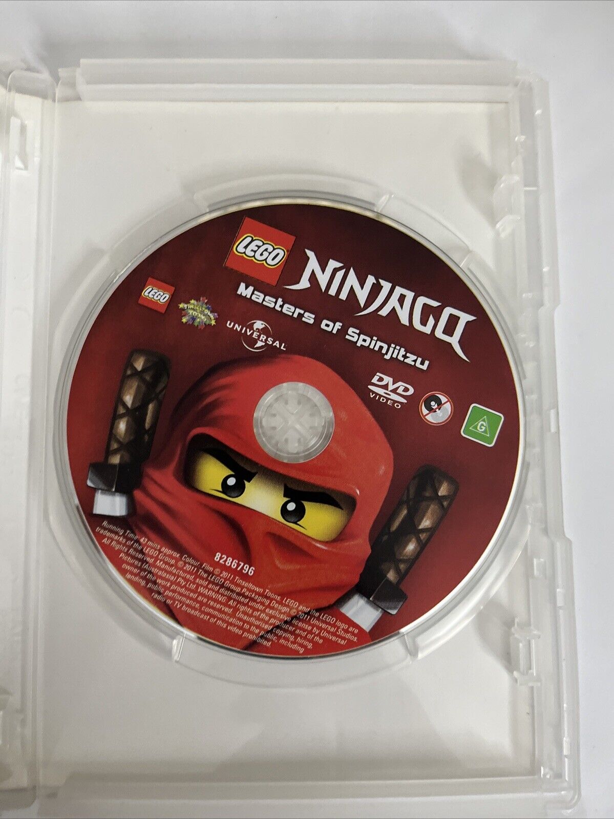 Lego Ninjago : Masters of Spinjitzu (DVD, 2011) Animation Region 4 &2