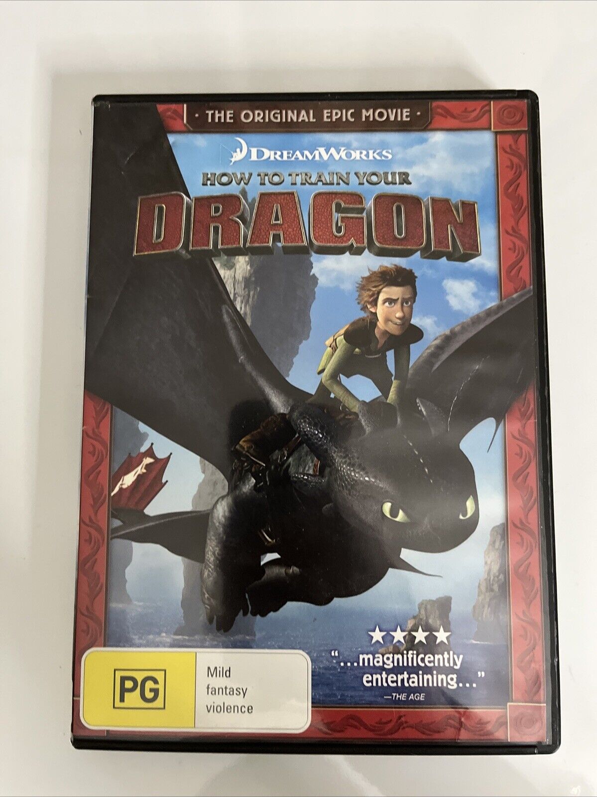 How to Train Your Dragon (DVD, 2010) Animated Film Region 4