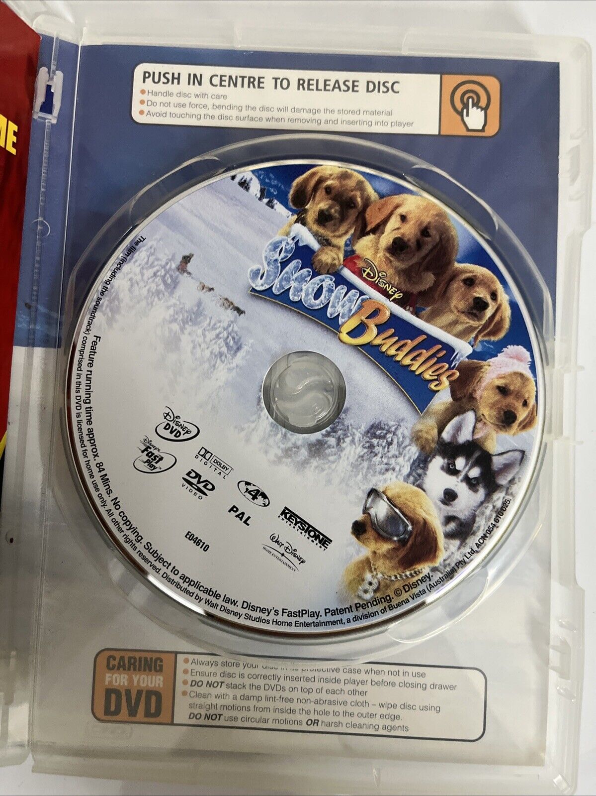 Snow Buddies (DVD, 2008) James Belushi Disney Family Film Region 4