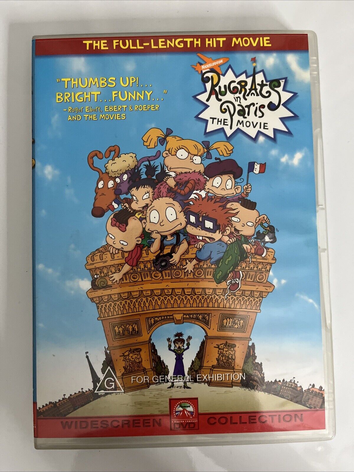 Rugrats in Paris The Movie (DVD, 2000) Region 4