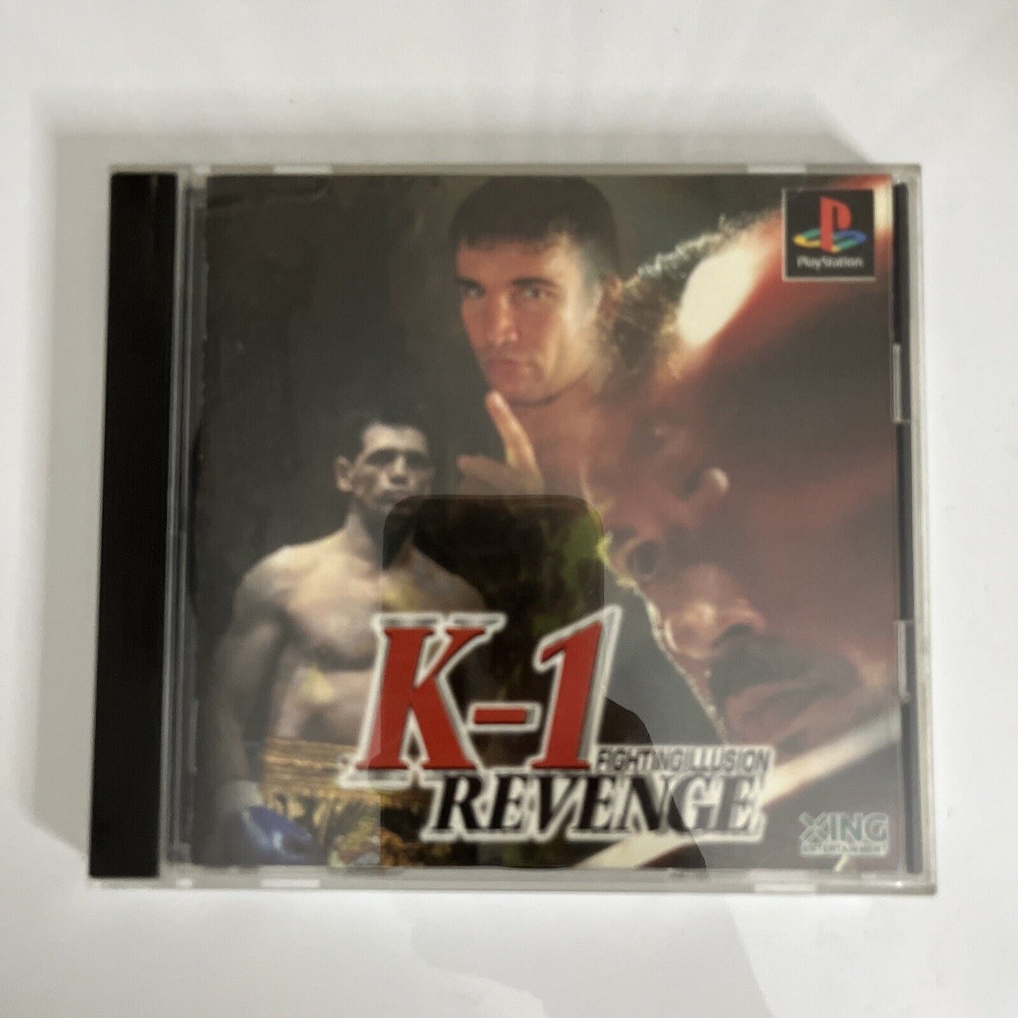 K-1 Fighting Illusion Revenge  PS1 Sony PlayStation NTSC-J JAPAN Game Complete