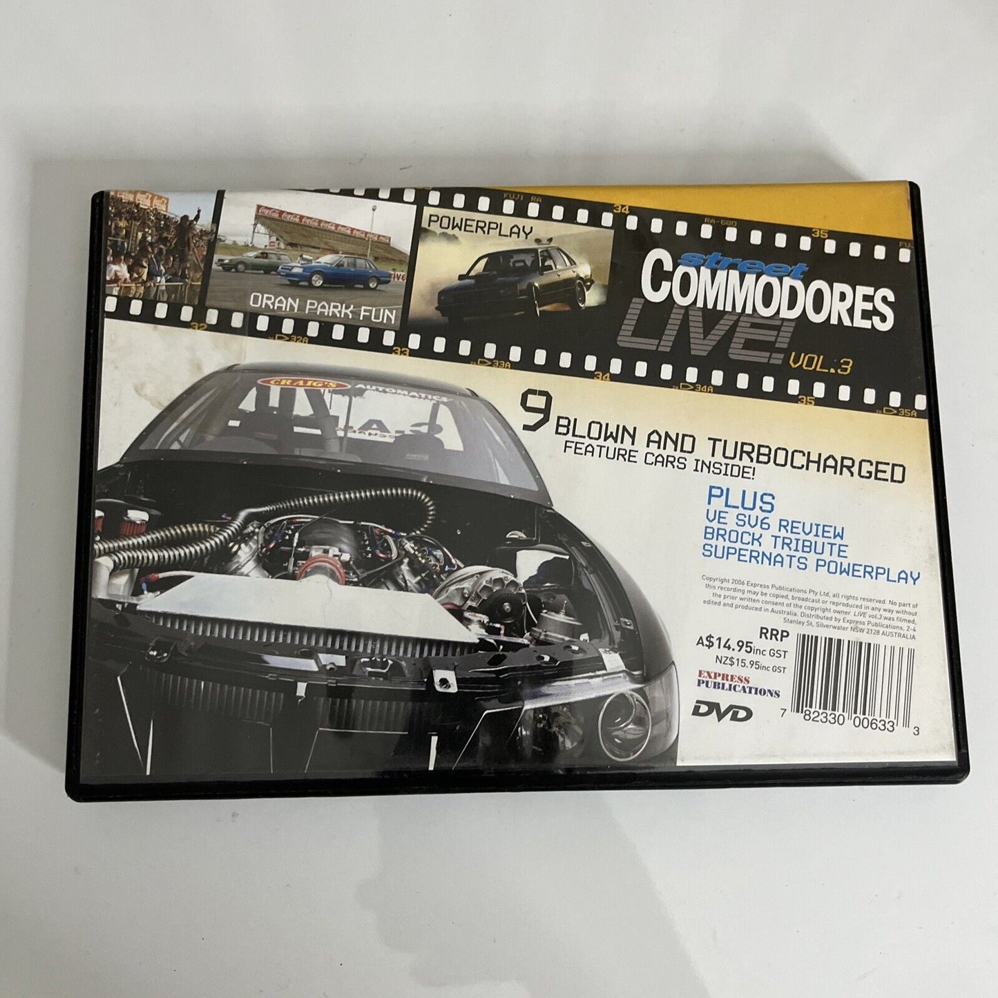 Street Commodores Live Vol 3 (DVD, 2006) All Regions