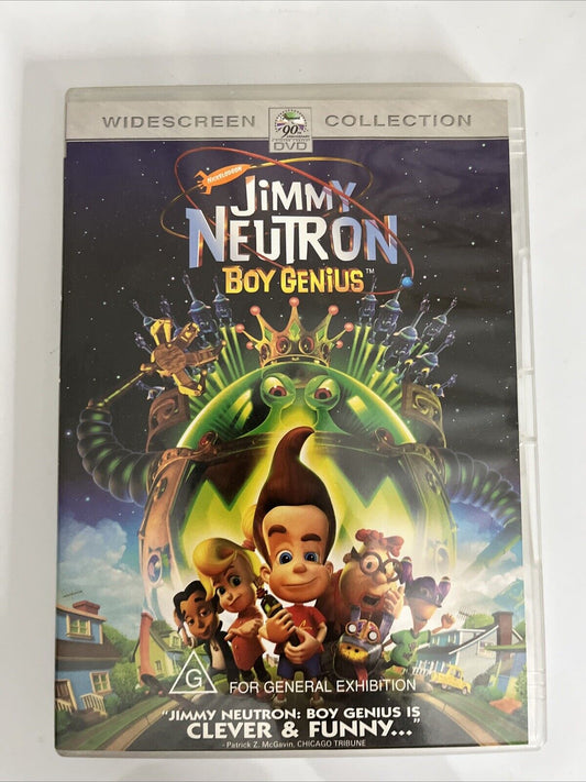 Jimmy Neutron Boy Genius (DVD, 2001) Animated Film  Region 4