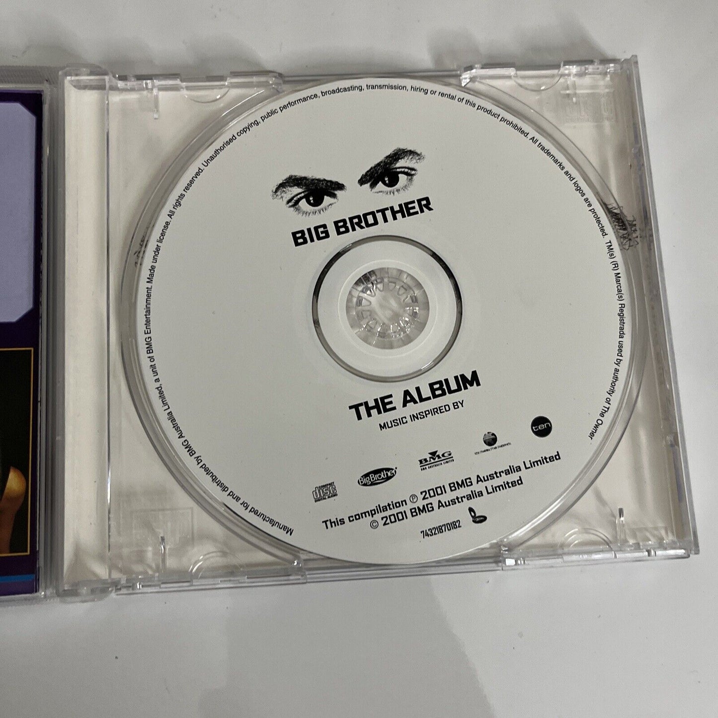 Big Brother The Album (Music Inspired By) (CD, 2001, Enhanced CD)