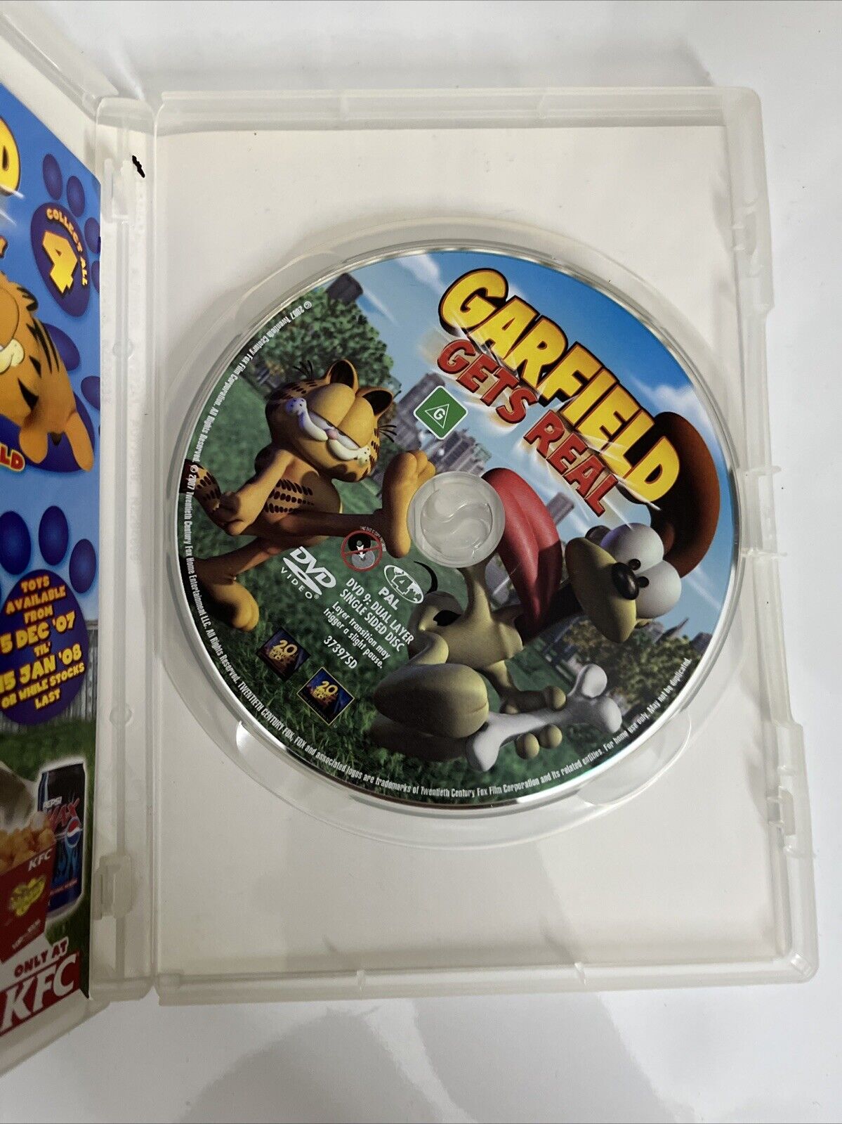 Garfield Gets Real (DVD, 2006) Animated Film Region 4 – Retro Unit