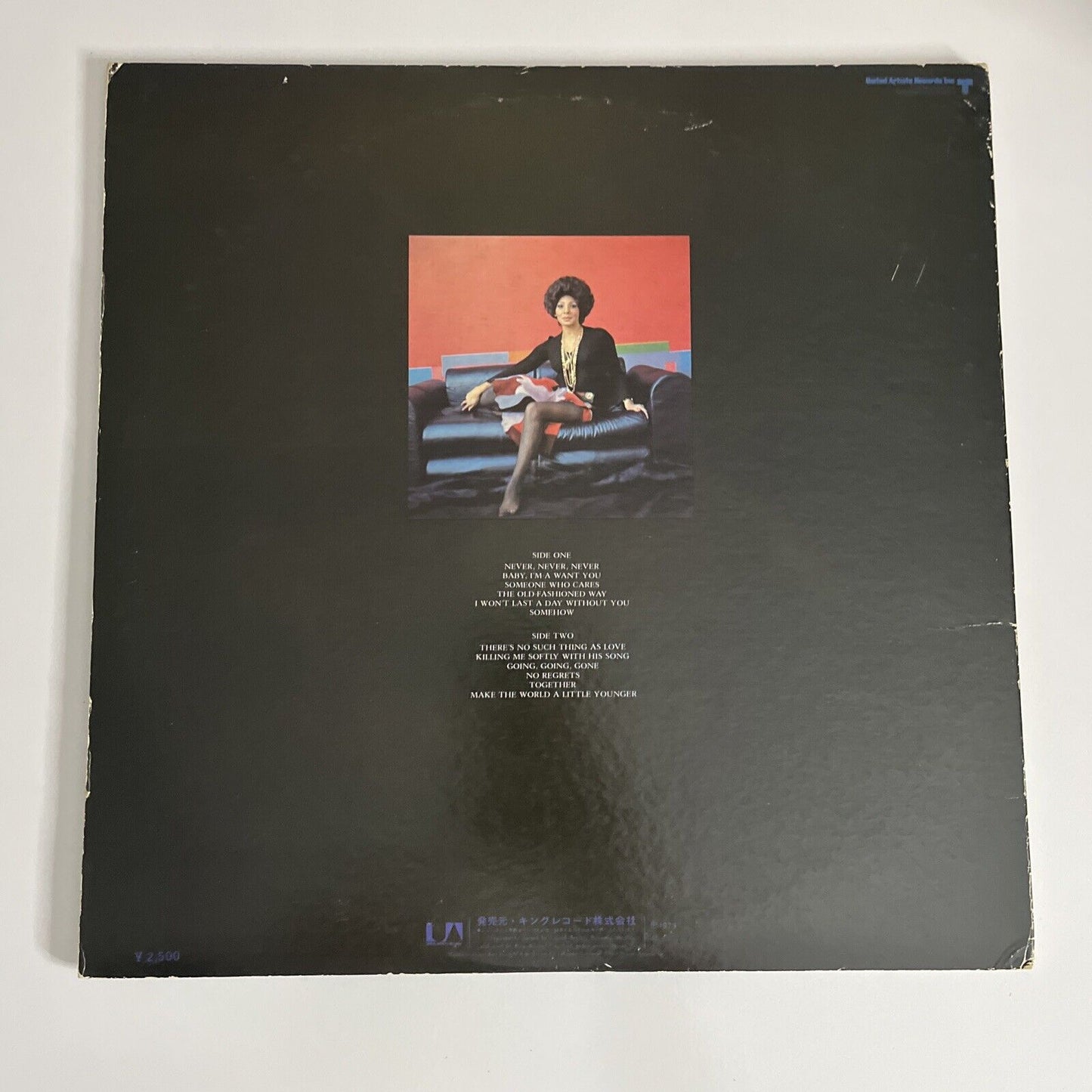 Shirley Bassey – Never,Never,Never 1973 LP Vinyl Record Obi Gatefold  GP-319