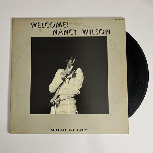 Welcome! by Nancy Wilson 1974 LP Vinyl Record Promo EMI Records PRP-8075