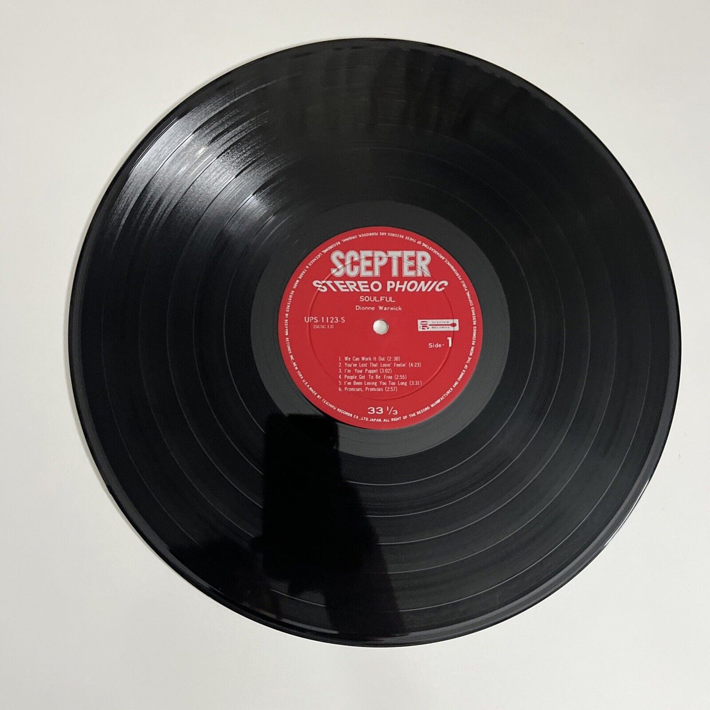 Dionne Warwick – Soulful 1969 LP Vinyl Record UPS 1123-S