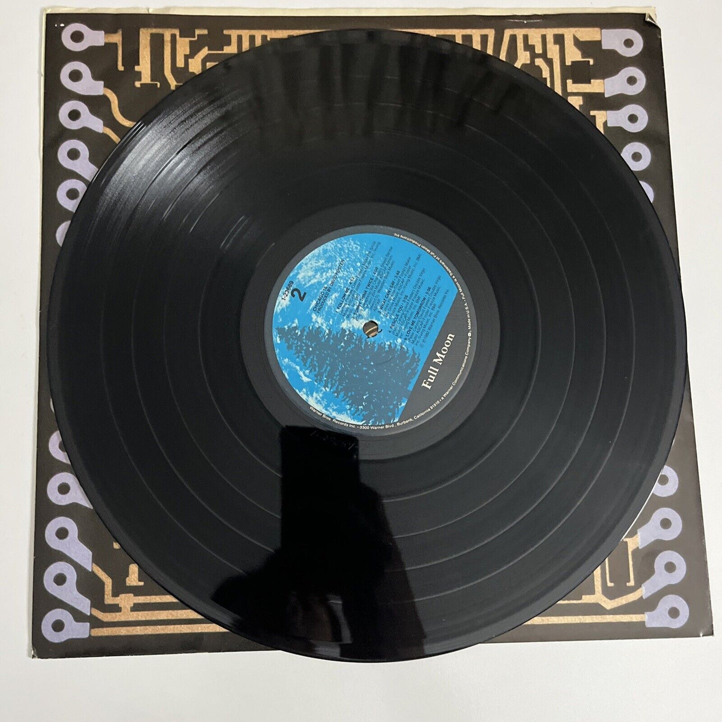 Chicago 16 LP 1982 Vinyl Record Full Moon Records K 99 235