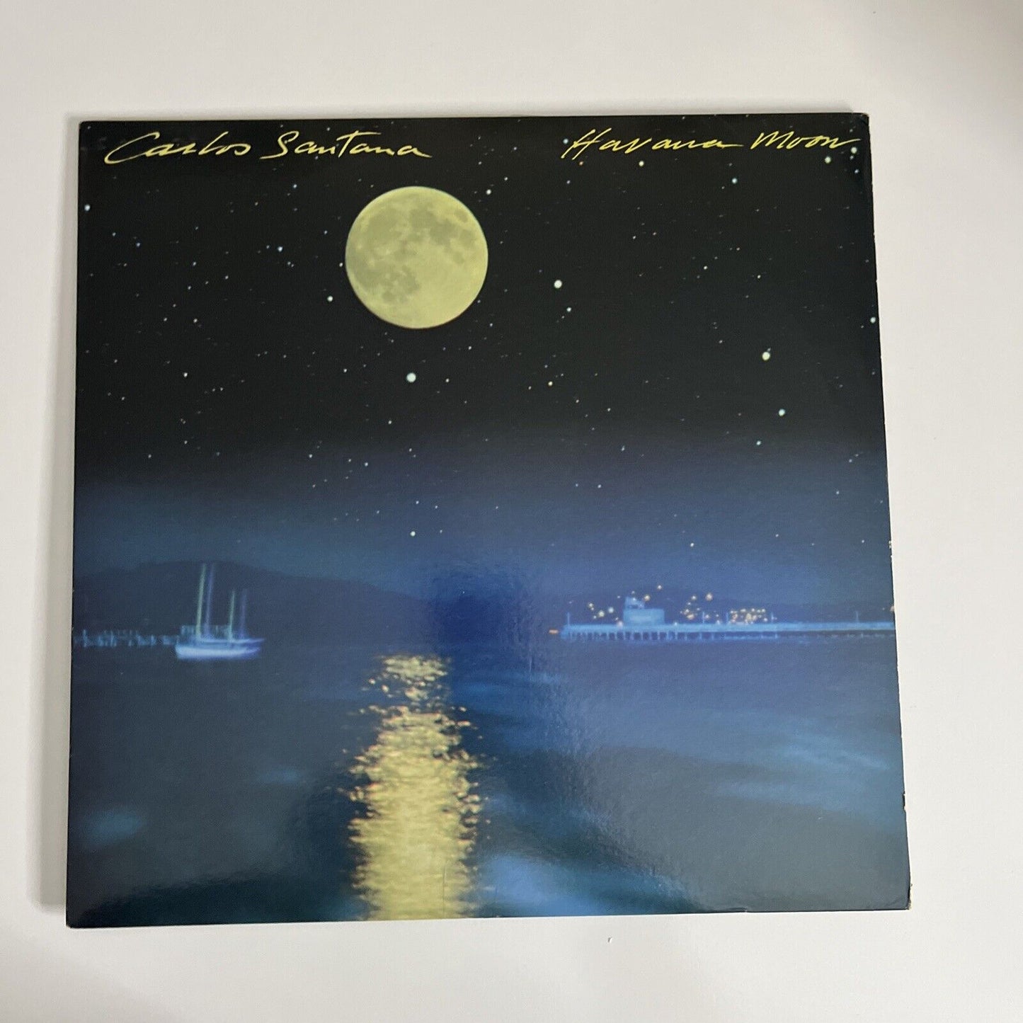 Havana Moon by Carlos Santana 1983 LP Vinyl Record Columbia FC 38642