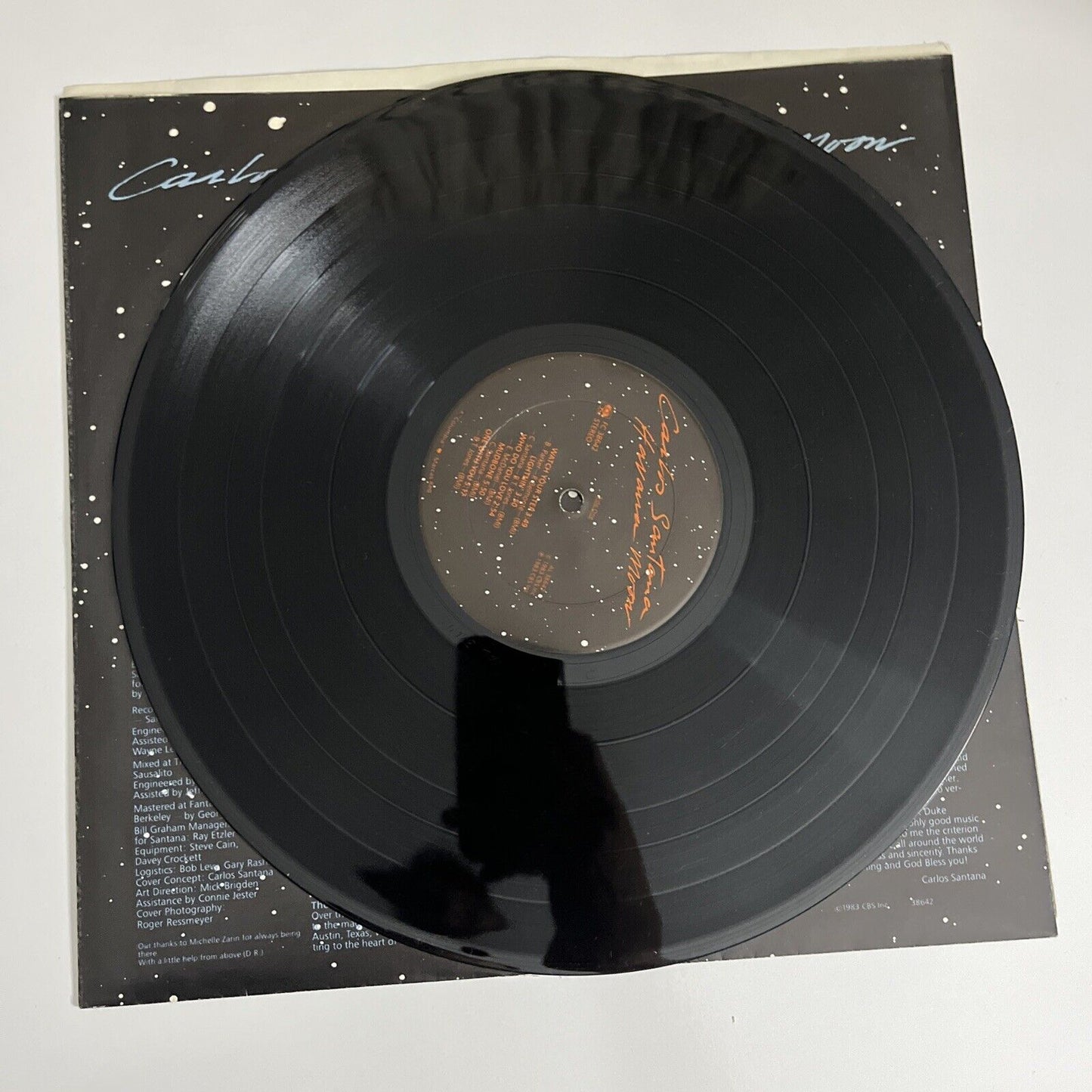 Havana Moon by Carlos Santana 1983 LP Vinyl Record Columbia FC 38642