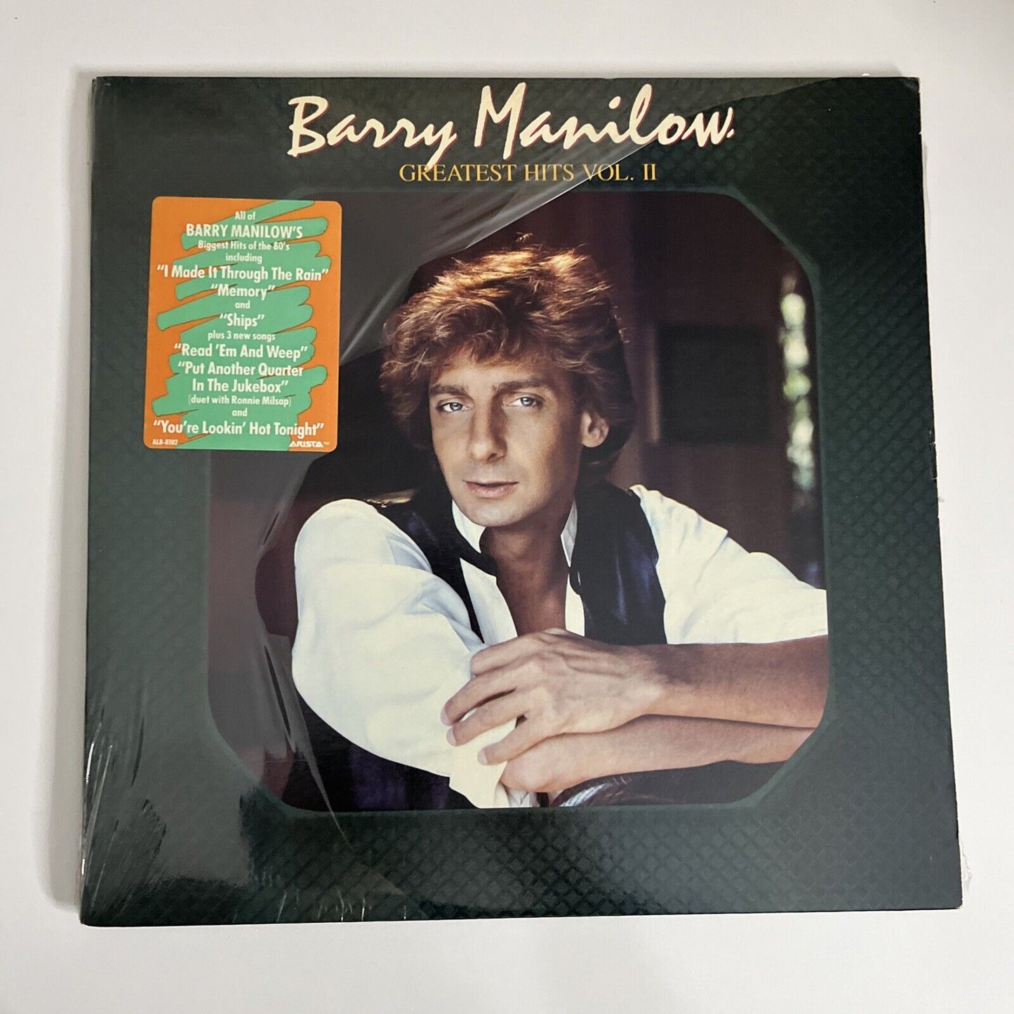 Barry Manilow Greatest Hits Vol II 1983 LP Vinyl Record Arista AL8-8102