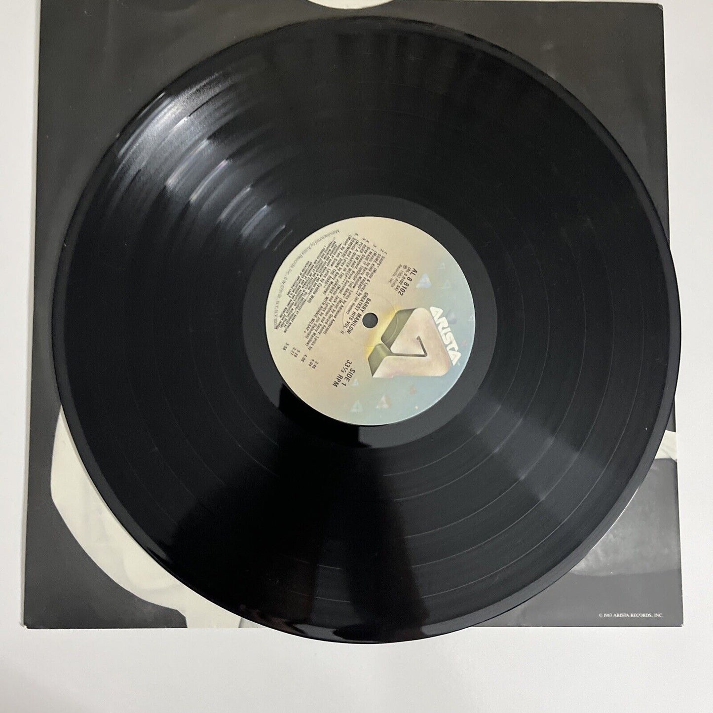 Barry Manilow Greatest Hits Vol II 1983 LP Vinyl Record Arista AL8-8102