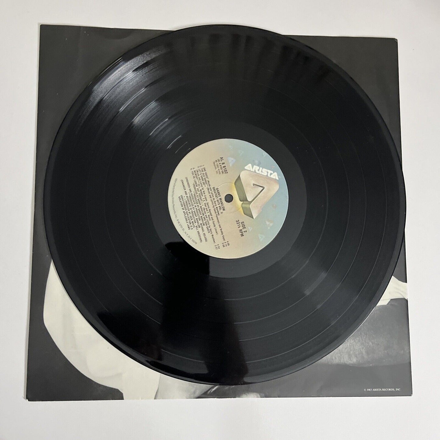 Barry Manilow Greatest Hits Vol II 1983 LP Vinyl Record Arista AL8-8102