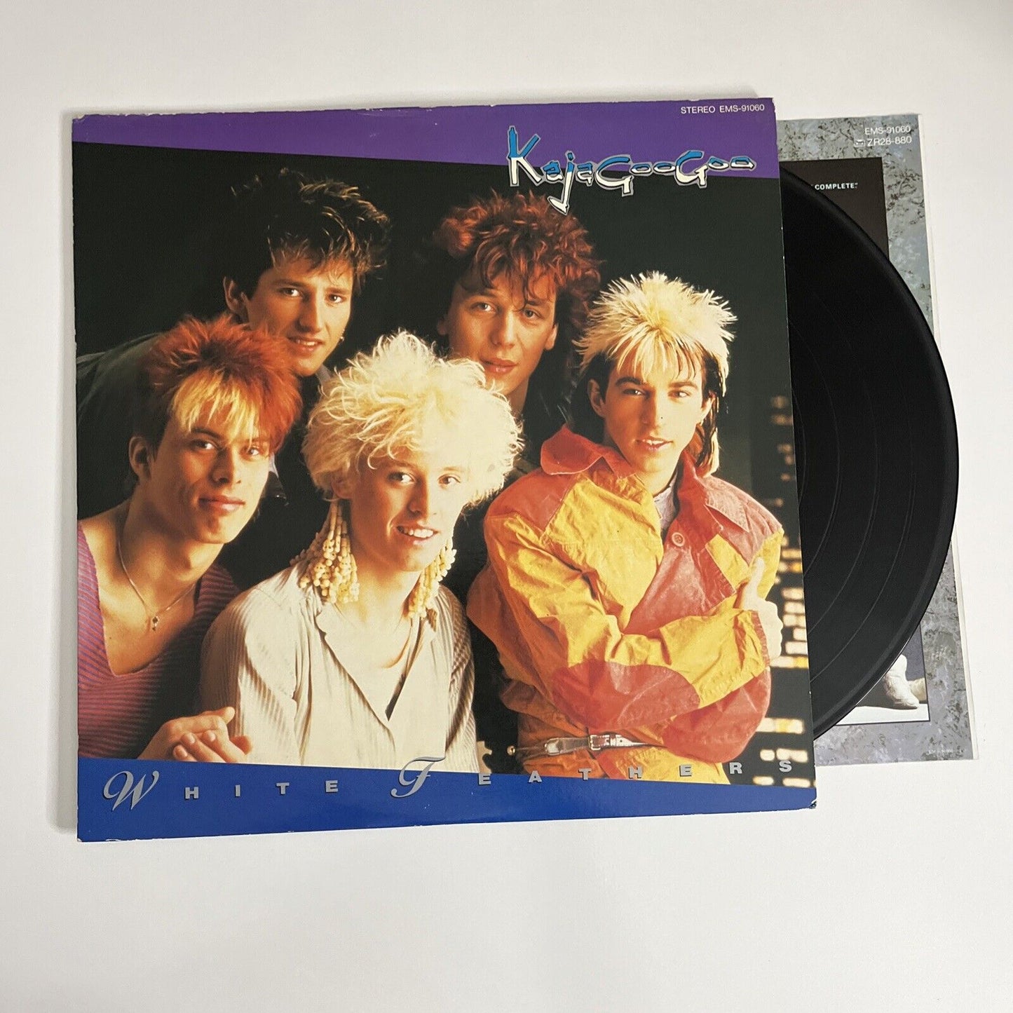 White Feathers by Kajagoogoo 1983 LP Vinyl Record EMI EMS-91060