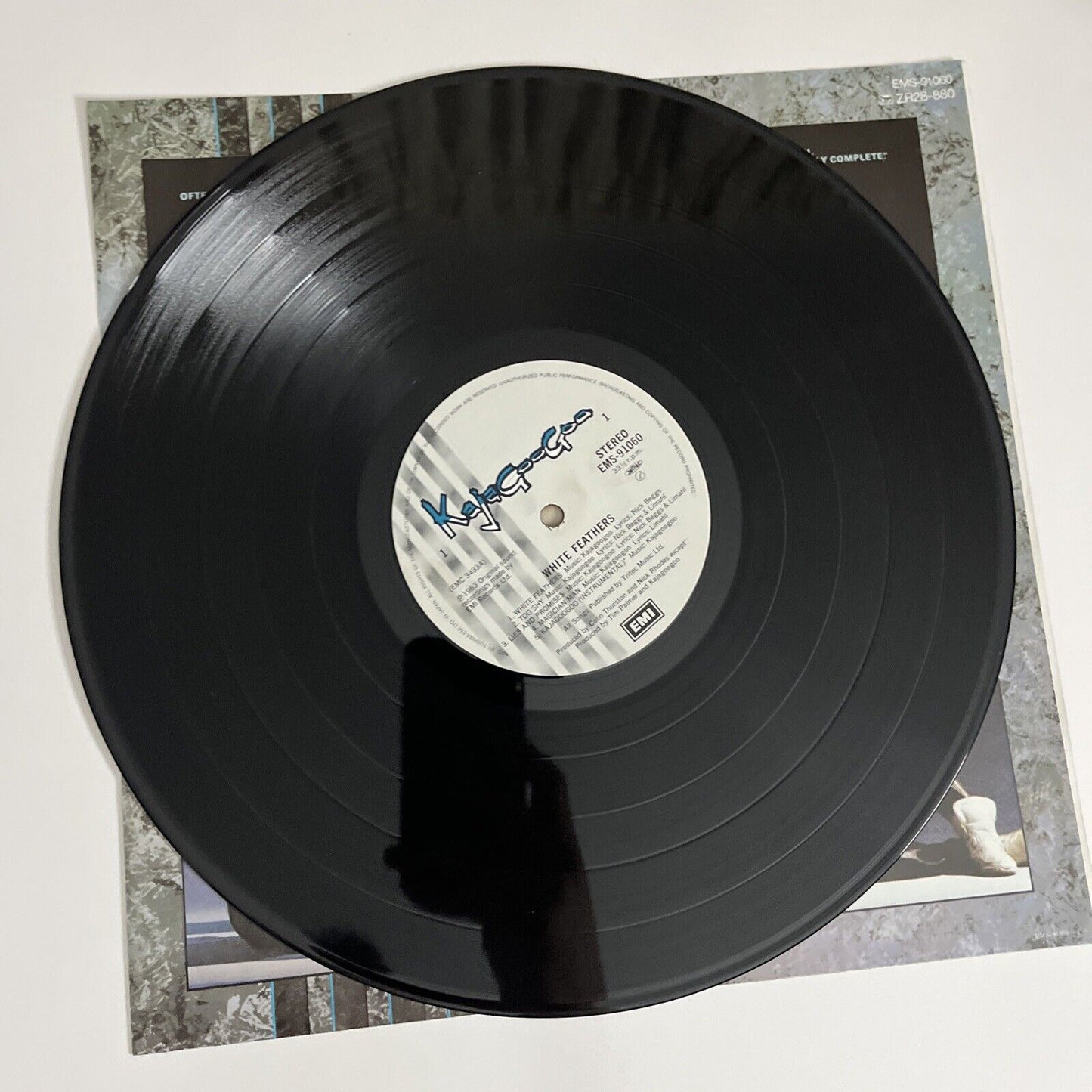 White Feathers by Kajagoogoo 1983 LP Vinyl Record EMI EMS-91060