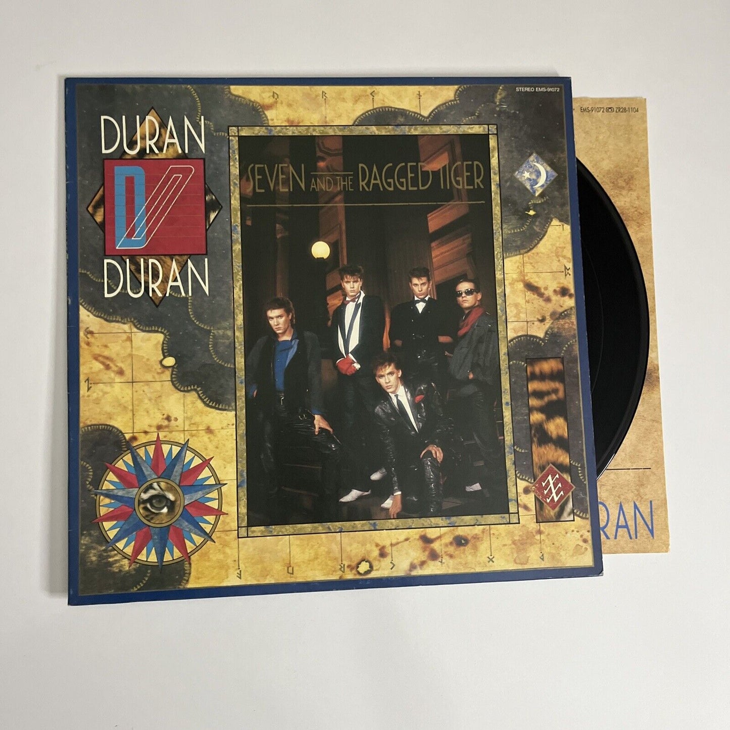 Seven And The Ragged Tiger by Duran Duran 1983 LP Vinyl Record EMI EMS-91072