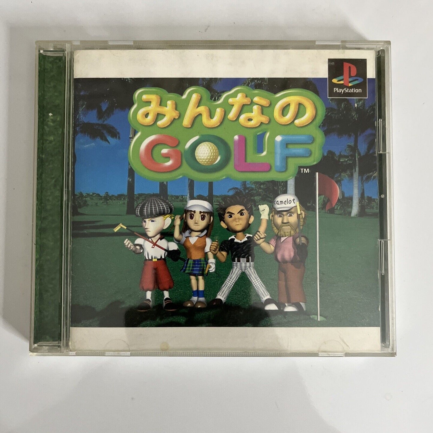 Minna no Golf 1: Everybodys Golf PS1 Sony PlayStation NTSC-J JAPAN 1997 Game