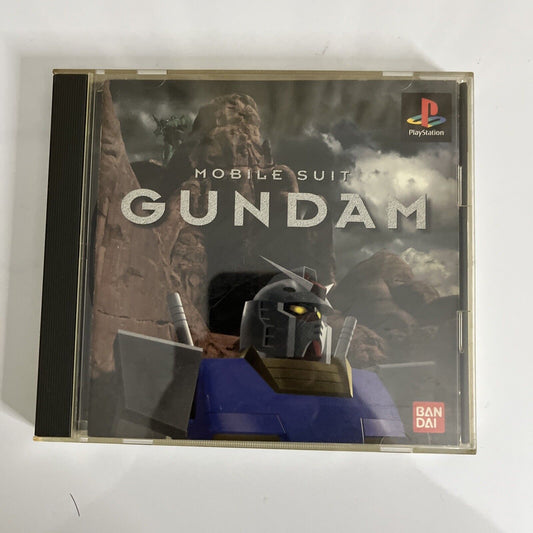 Mobile Suit Gundam  PS1 Sony PlayStation NTSC-J JAPAN Action 1995 Game
