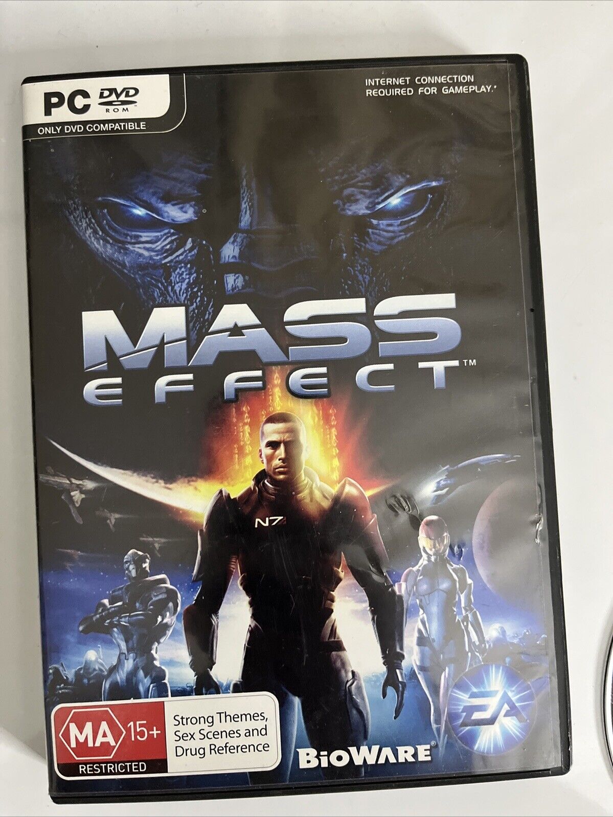 Mass Effect PC DVD-ROM Windows Action RPG Bioware Game Complete