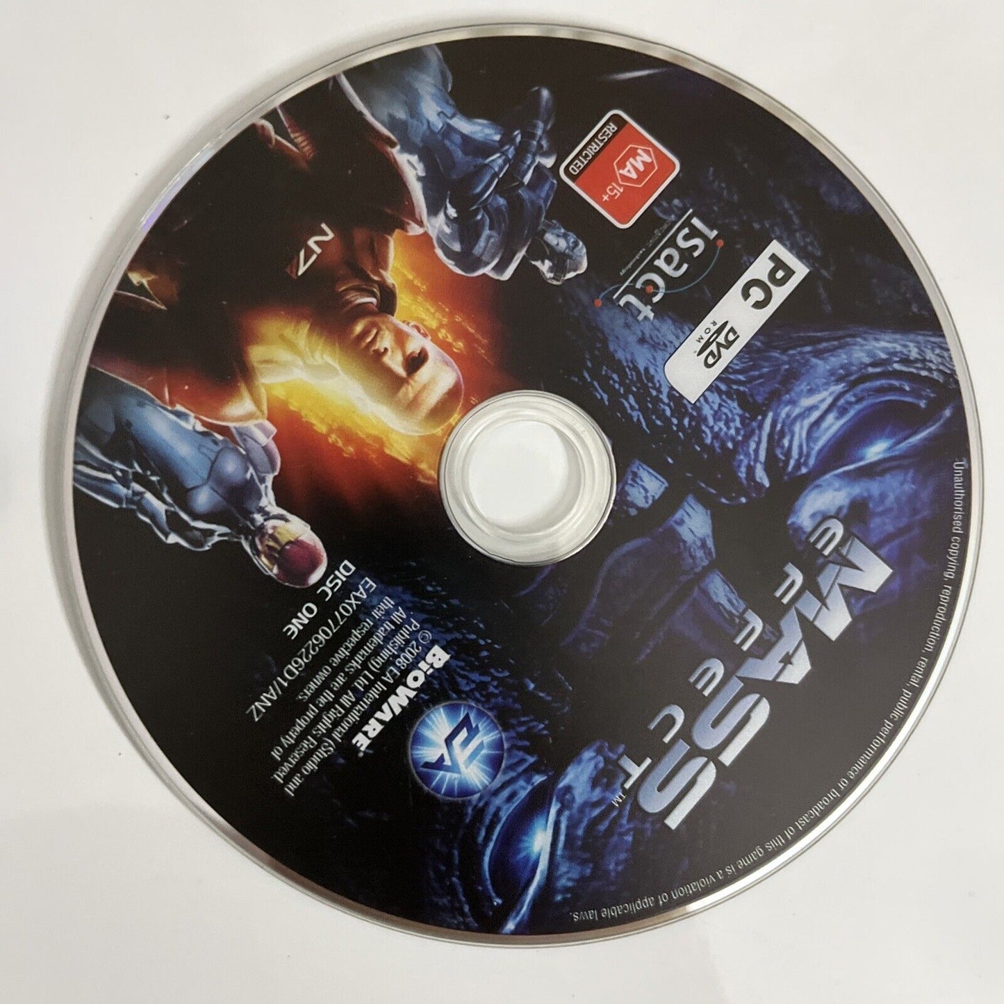 Mass Effect PC DVD-ROM Windows Action RPG Bioware Game Complete