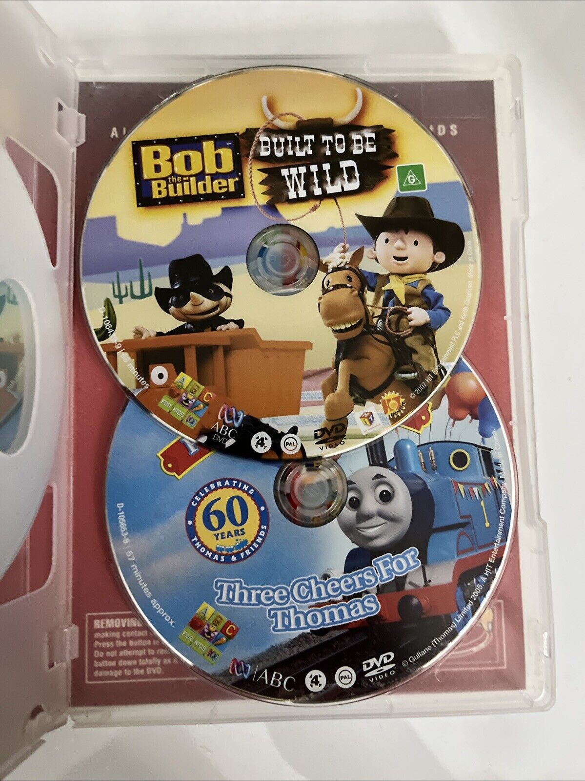 Hit Favourites 2 ABC: Bob The Builder, Fireman Sam, Thomas & Friends DVD Region4