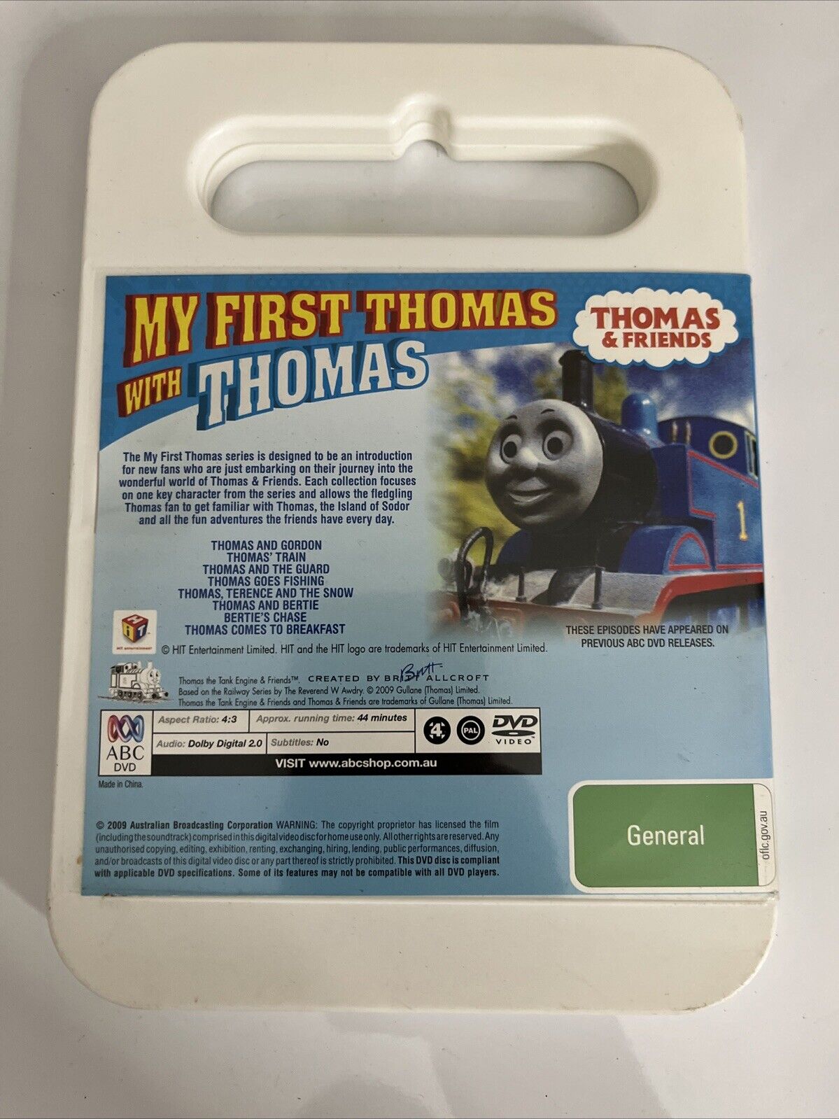 Thomas & Friends : My First Thomas with Thomas (DVD, 2009) Region 4