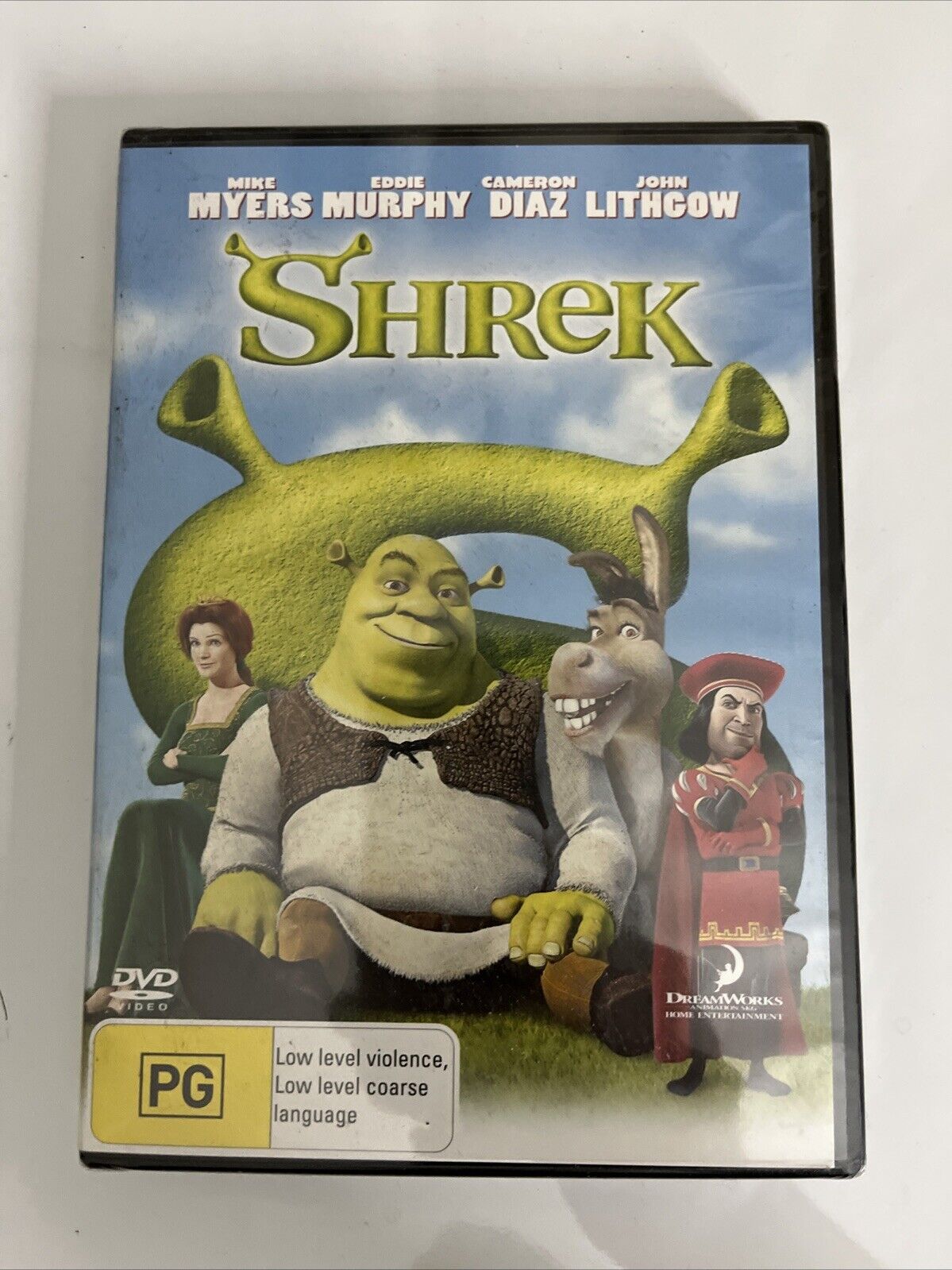 Shrek (DVD, 2001) Mike Myers, Cameron Diaz, Eddie Murphy Region 4  NEW Sealed