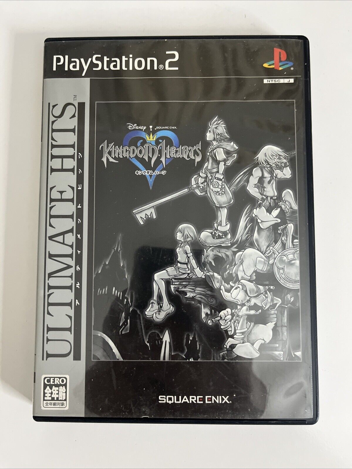Kingdom Hearts (Ultimate Hits)  PS2 Sony PlayStation NTSC-J JAPAN 2005 Game