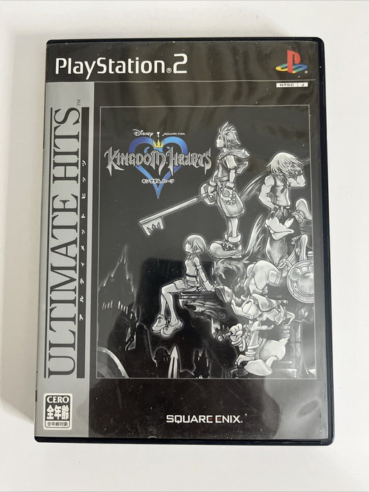 Kingdom Hearts (Ultimate Hits)  PS2 Sony PlayStation NTSC-J JAPAN 2005 Game