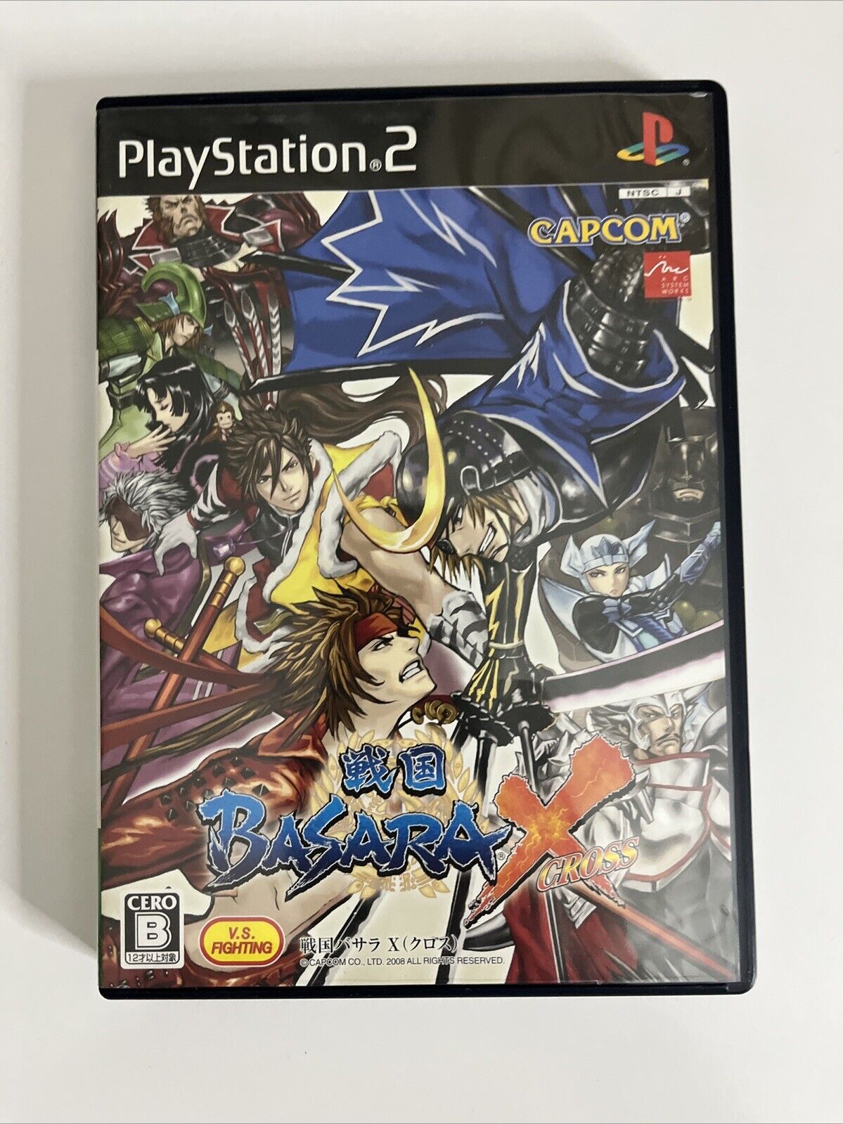 Sengoku Basara X PS2 Sony PlayStation NTSC-J JAPAN Capcom Fighting Game Complete