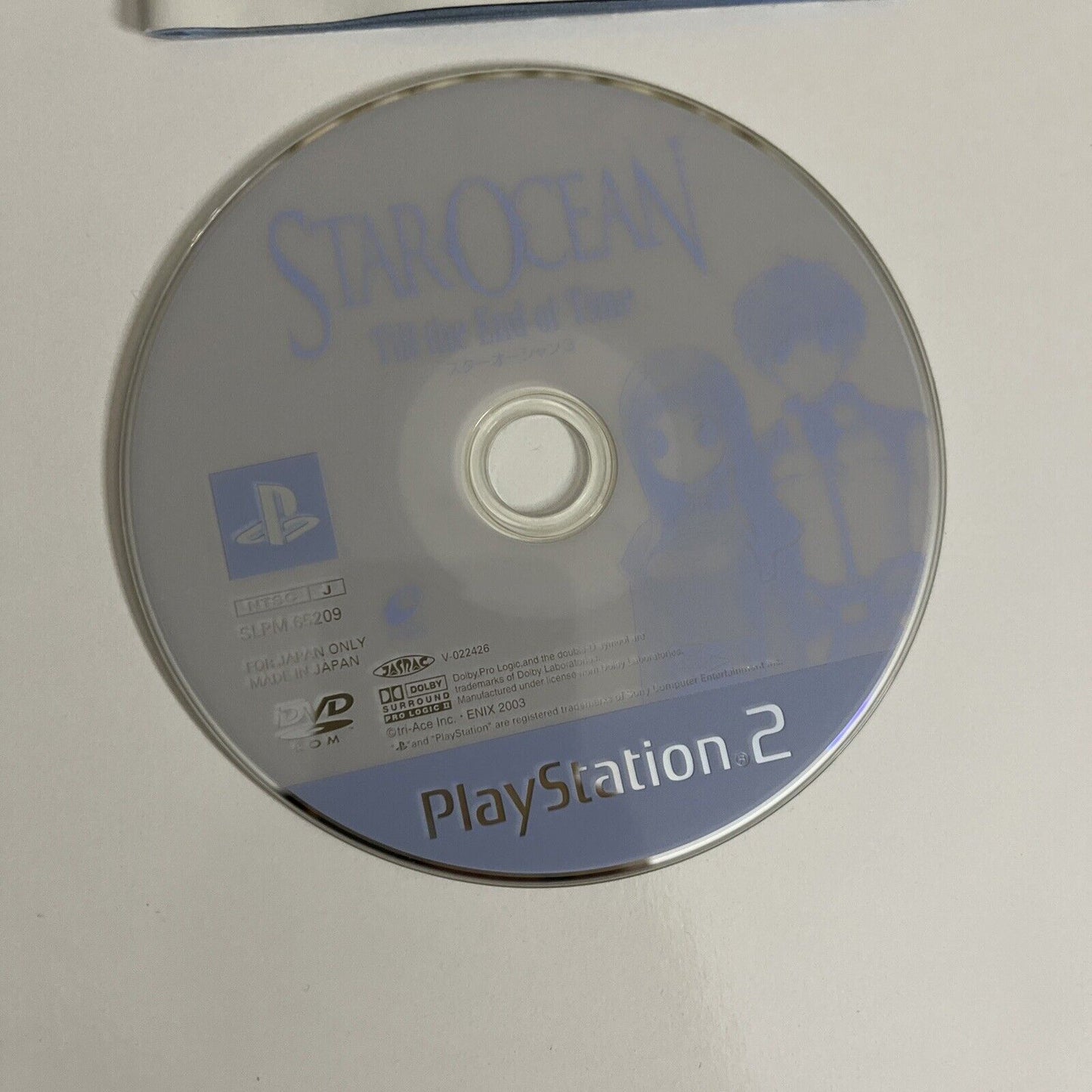 Star Ocean: Till the End of Time  PS2 Sony PlayStation NTSC-J JAPAN Complete