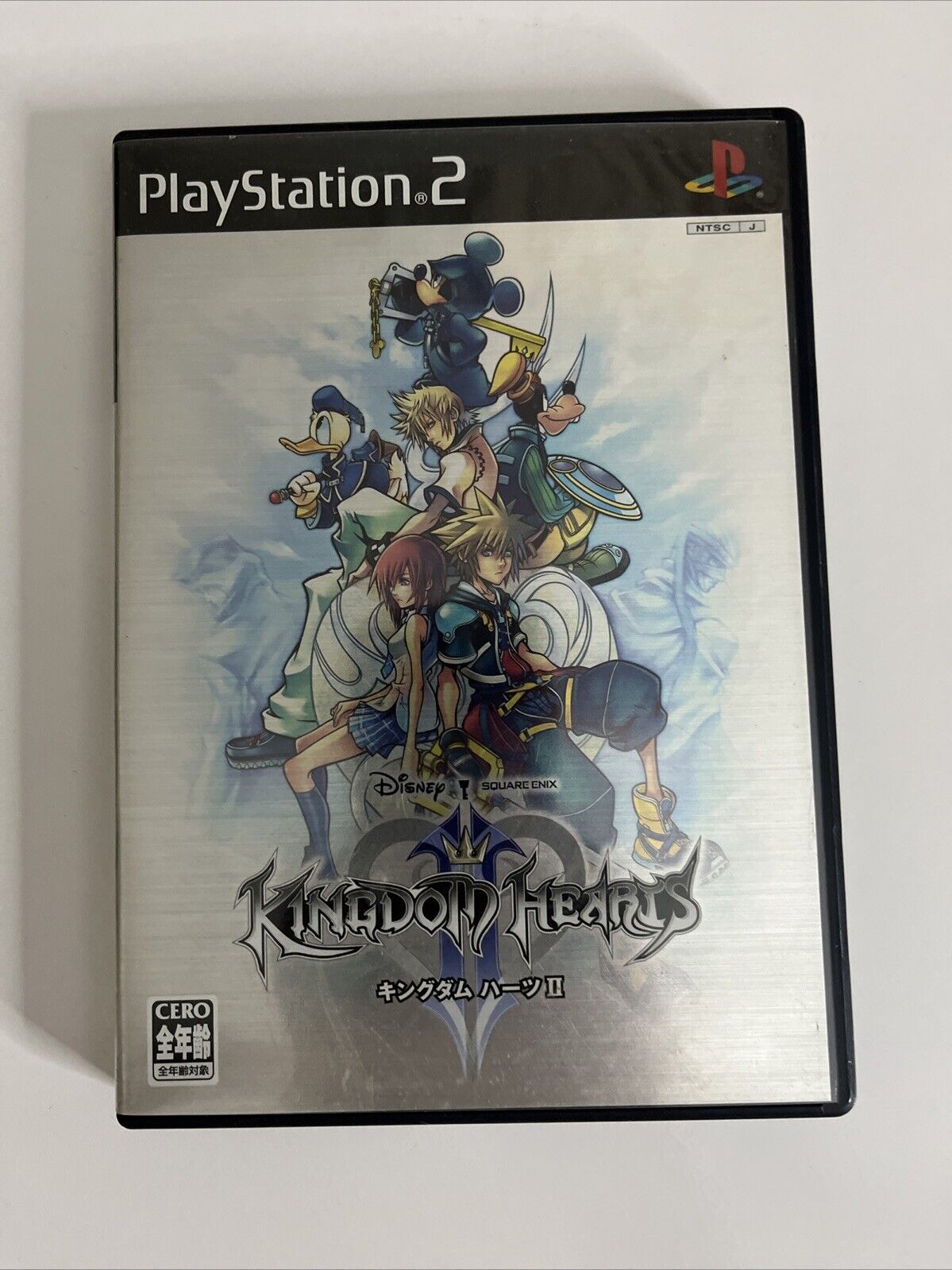 Kingdom Hearts II  PS2 Sony PlayStation NTSC-J JAPAN 2005 Square Game Complete