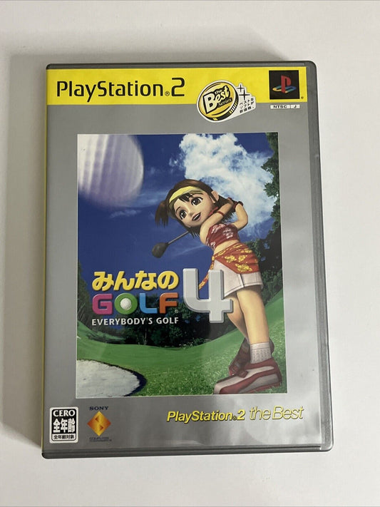 Everybody's Golf 4  PS2 Sony PlayStation NTSC-J JAPAN 2003 Game