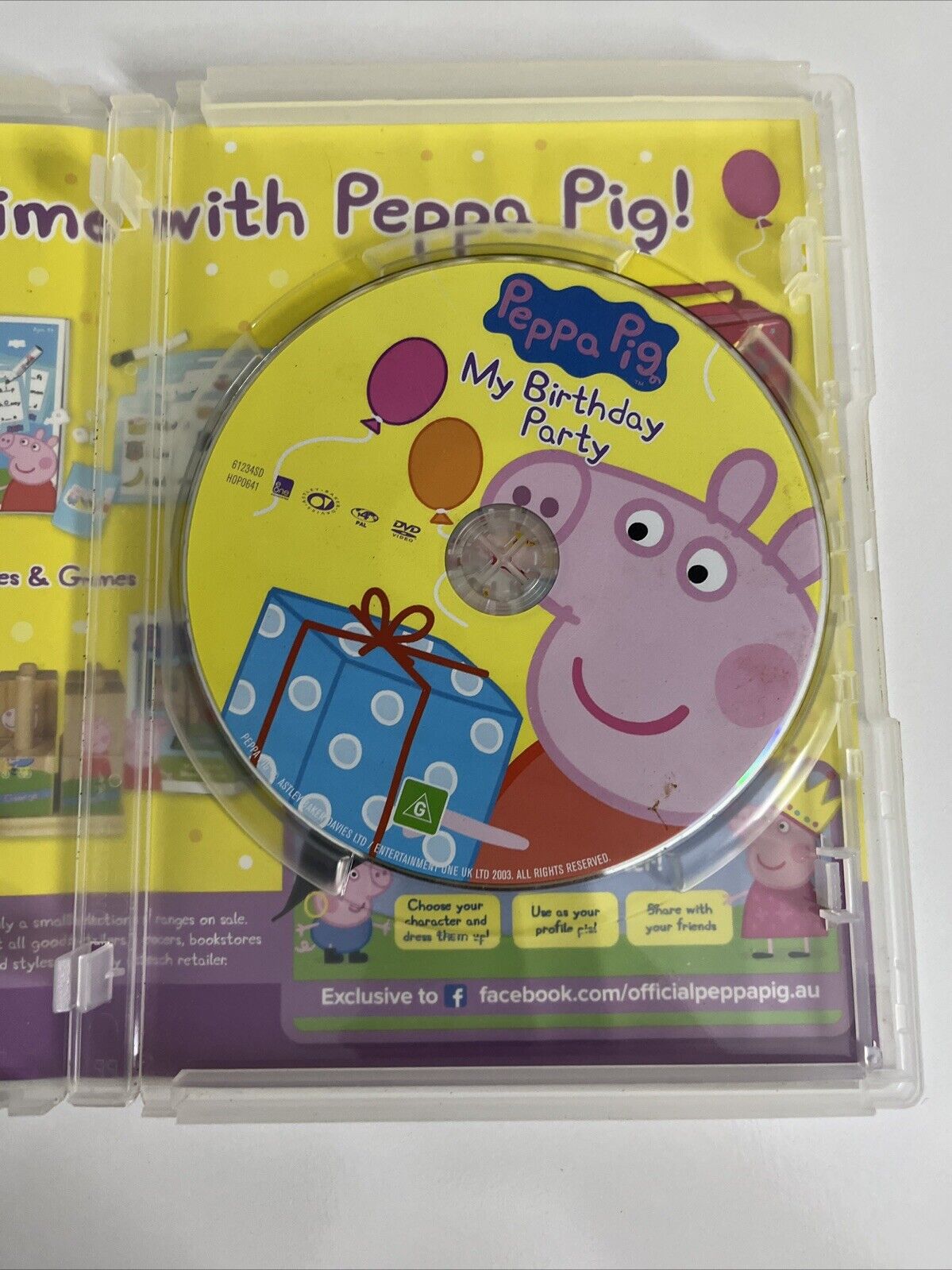 Peppa Pig : My Birthday Party (DVD, 2014) Animation Region 4