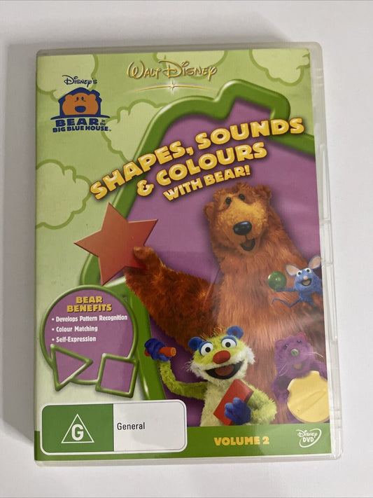 Bear in the Big Blue House : Shapes, Sounds & Colours with Bear (DVD, 2005) Reg4