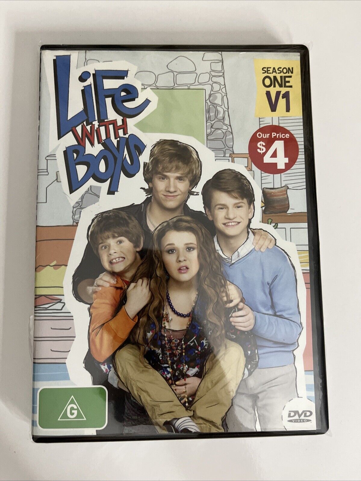 Life With Boys : Season 1 Vol 1 (DVD, 2011) Region 4  NEW