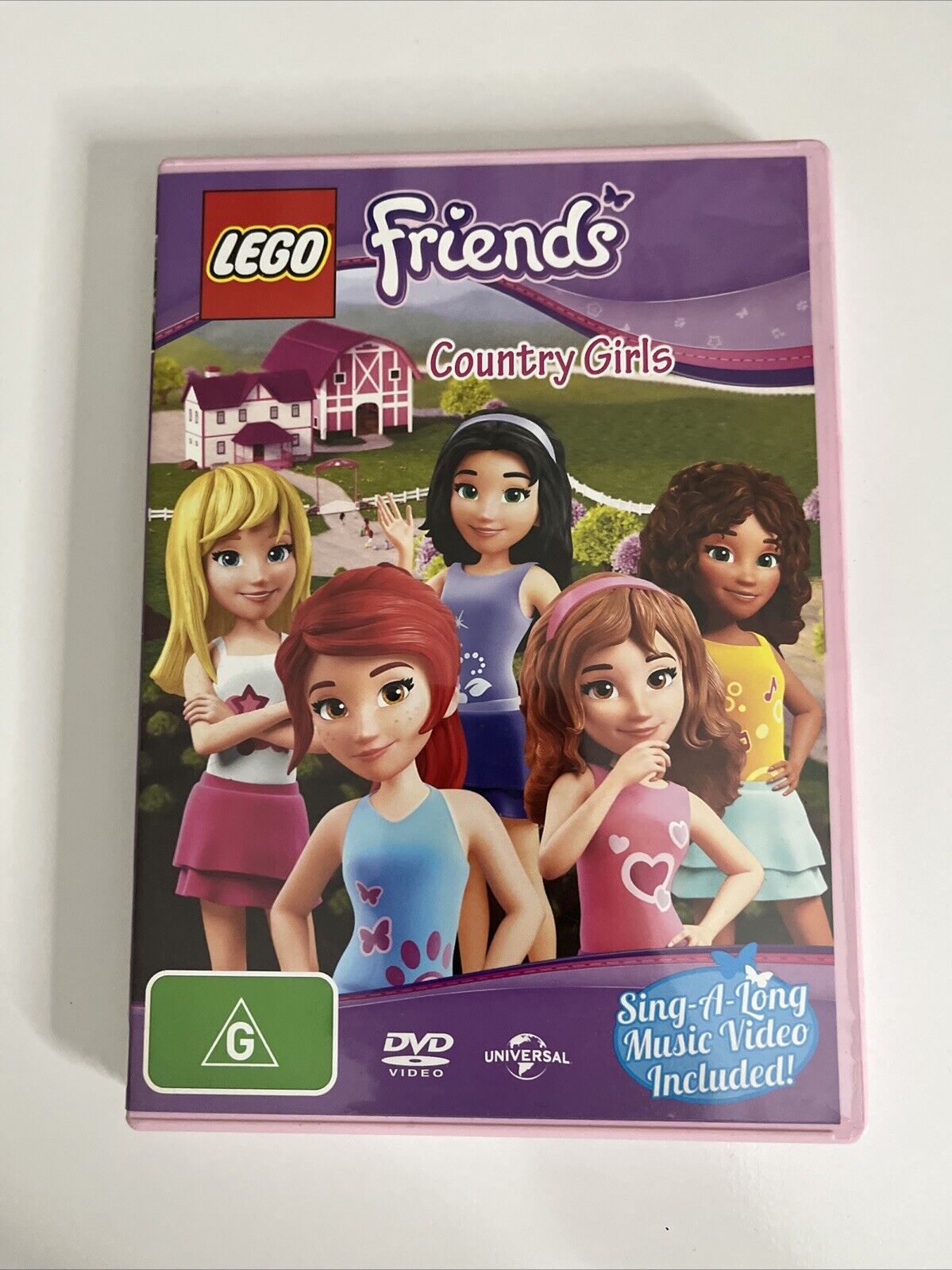 LEGO Friends Country Girls (DVD, 2012) Animation Region 4 &2