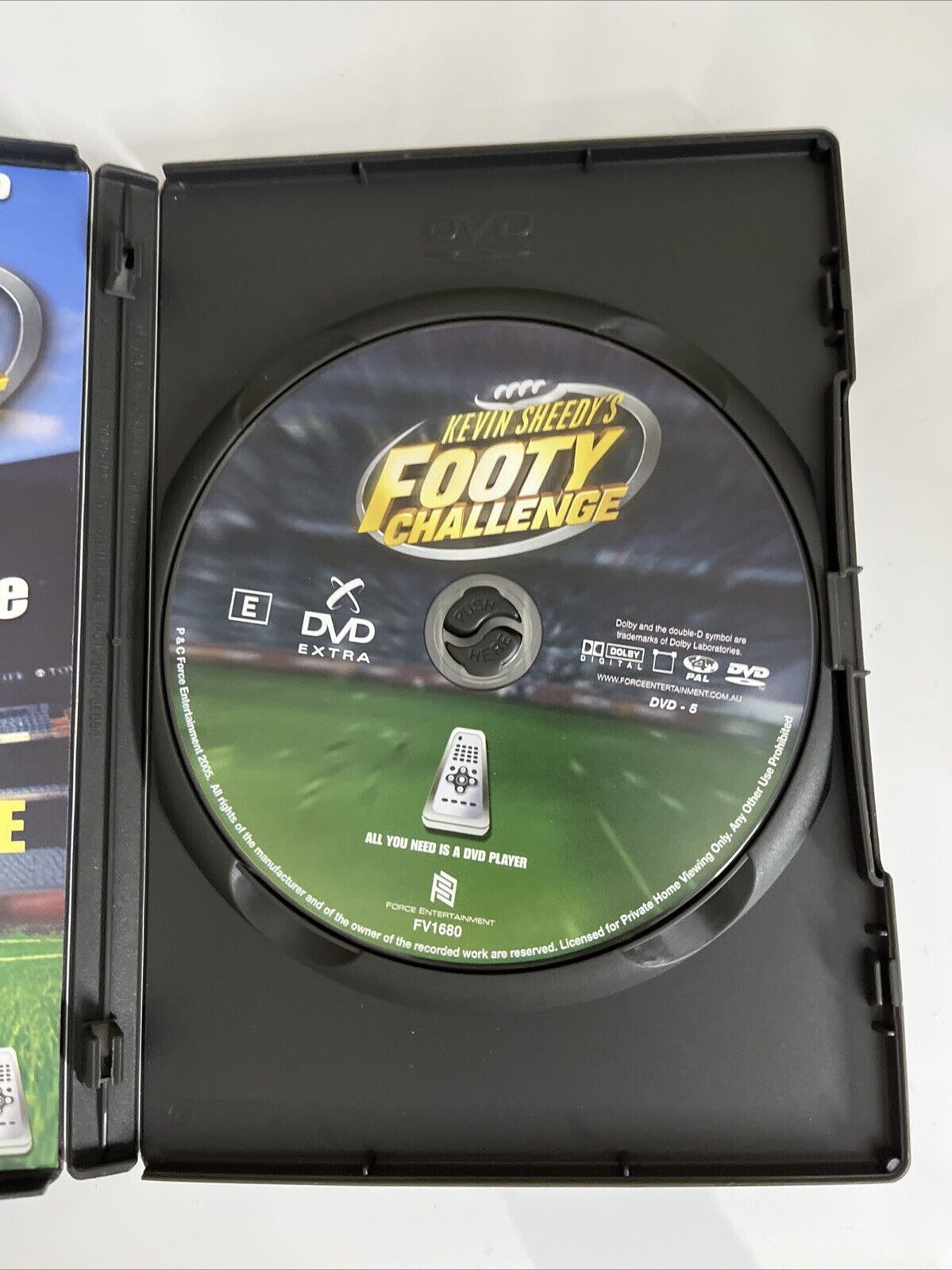 Kevin Sheedy's Footy Challenge: Interactive Trivia Game (DVD, 2005) Region 4