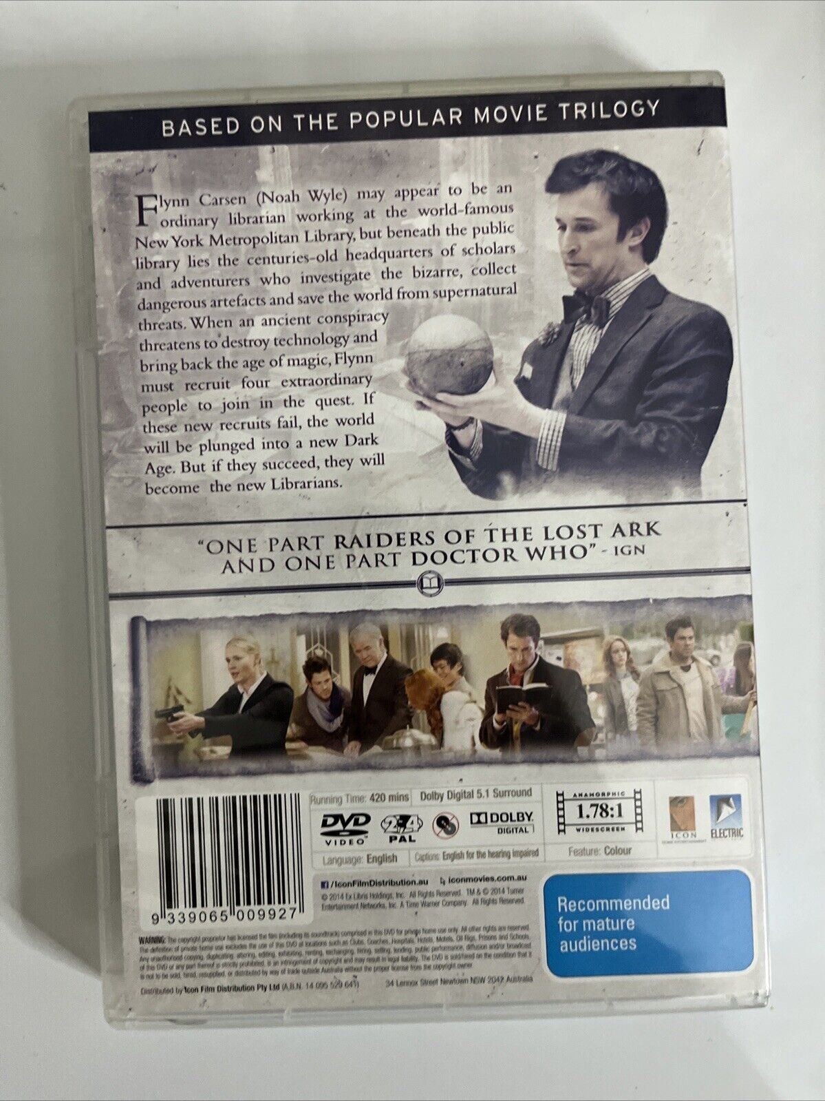 The Librarians : Season 1 & 2 (DVD, 2015) Region 4 &2