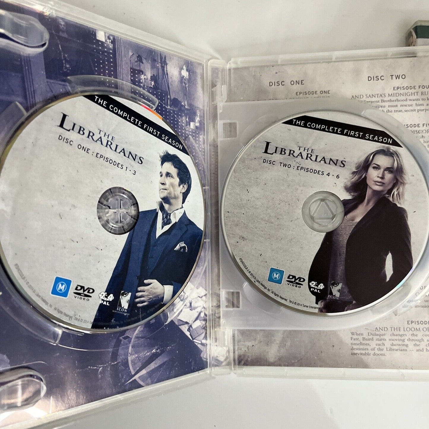 The Librarians : Season 1 & 2 (DVD, 2015) Region 4 &2