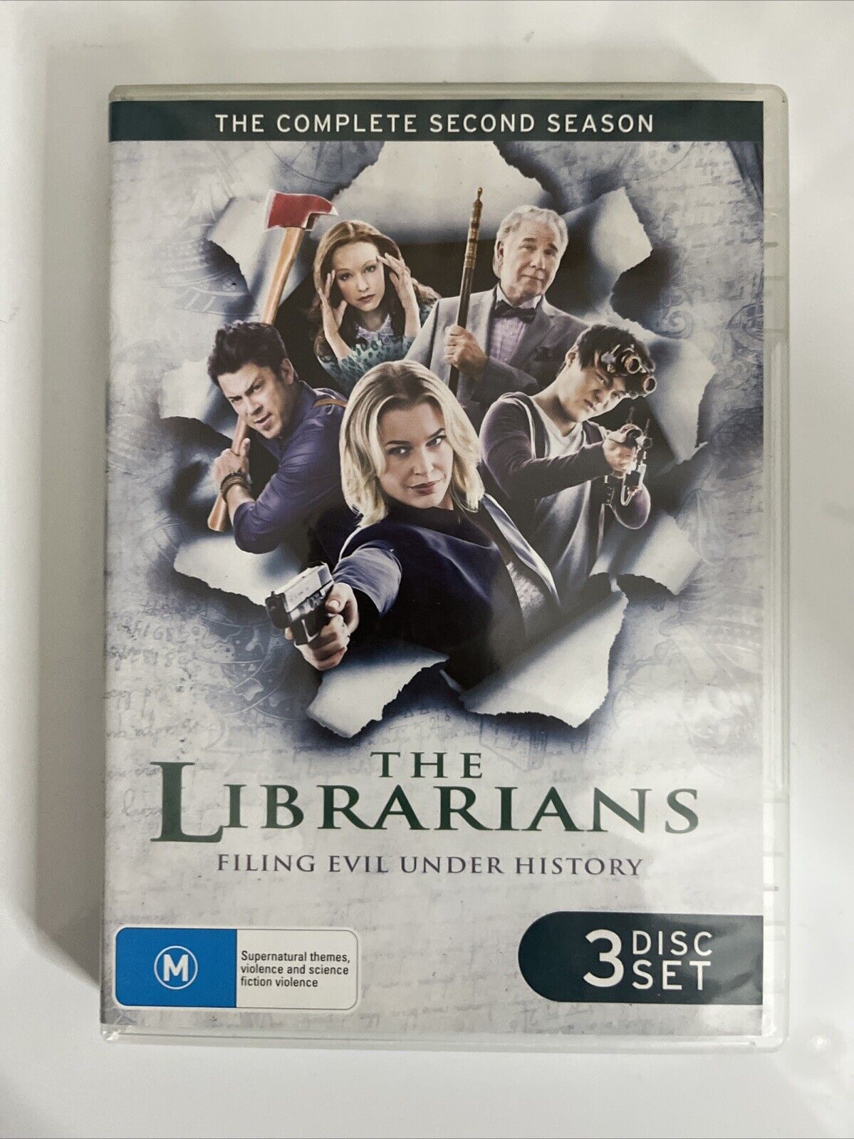 The Librarians : Season 1 & 2 (DVD, 2015) Region 4 &2