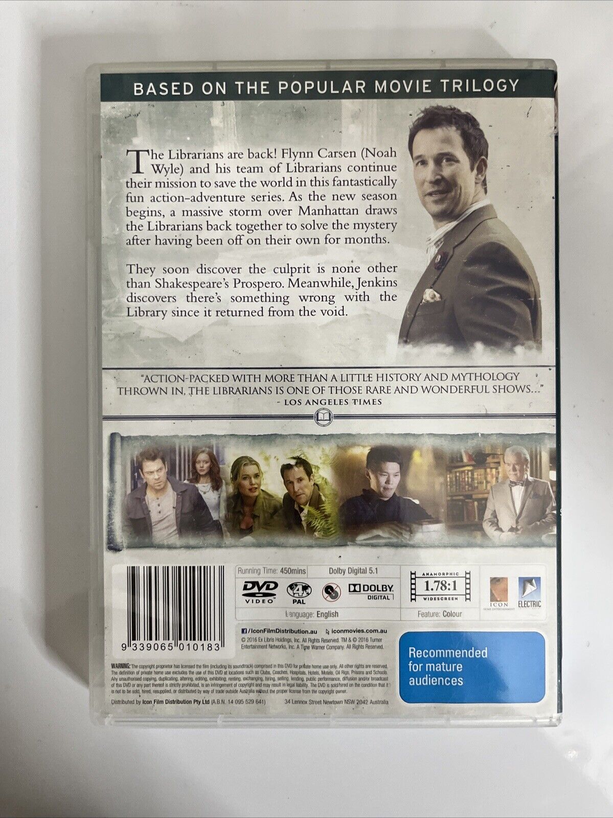 The Librarians : Season 1 & 2 (DVD, 2015) Region 4 &2