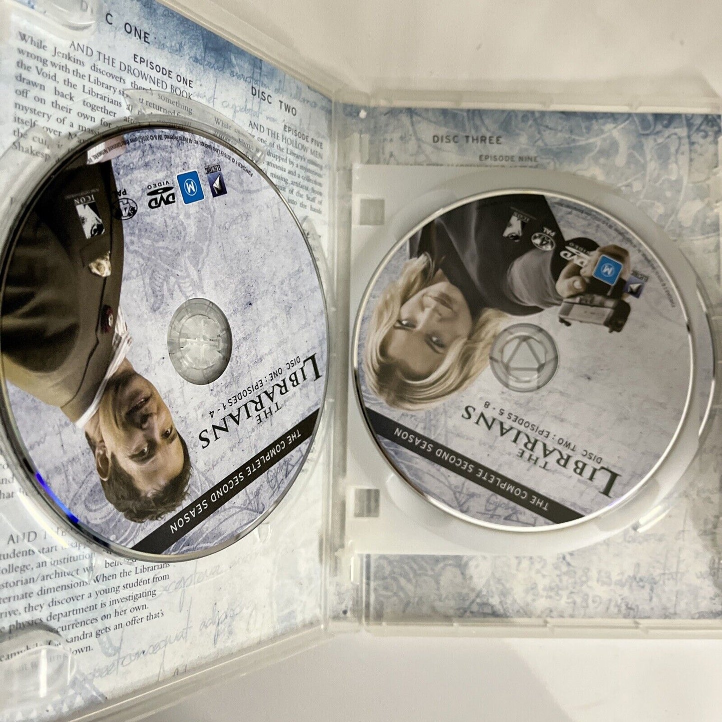 The Librarians : Season 1 & 2 (DVD, 2015) Region 4 &2