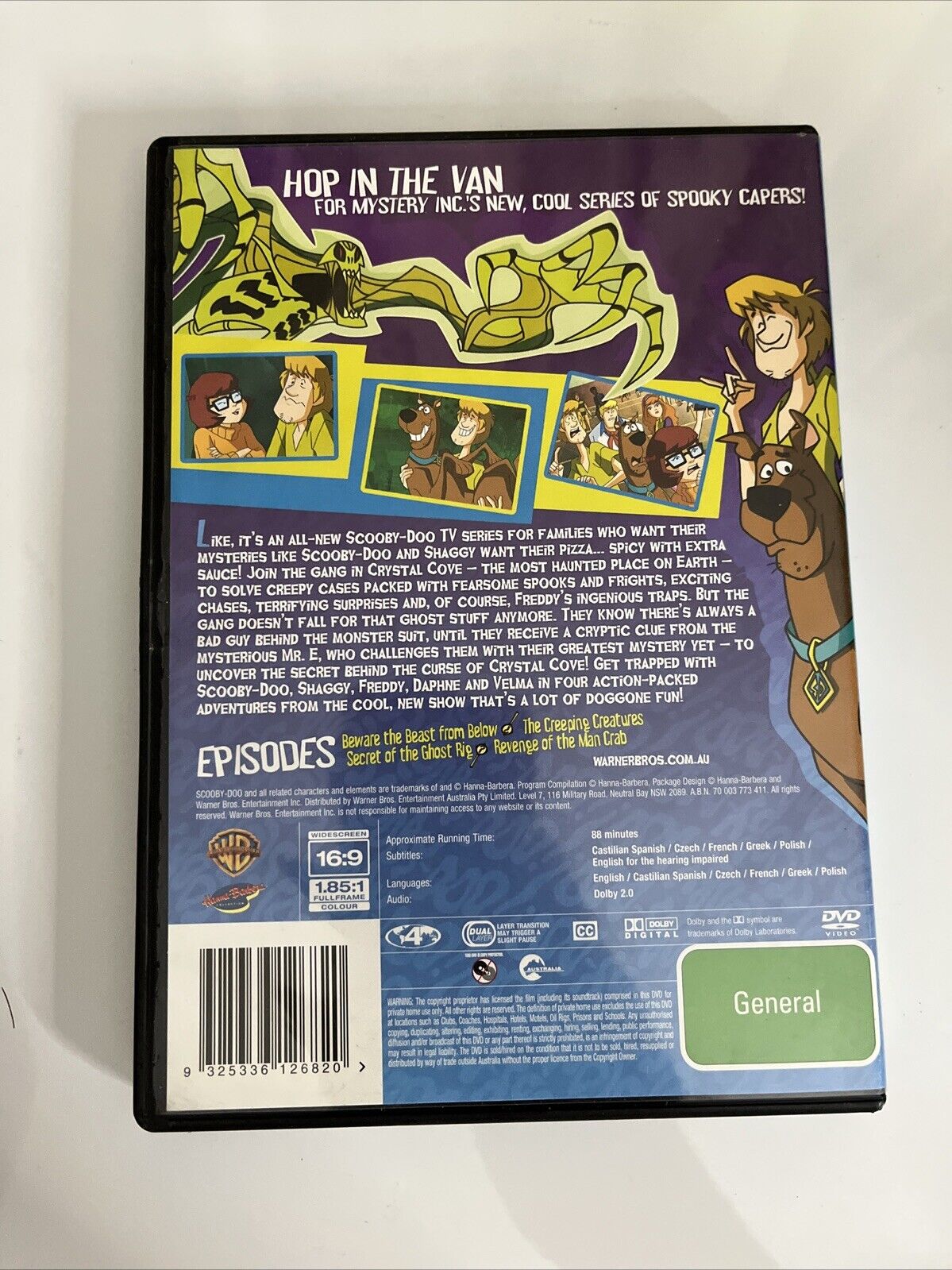 Scooby-Doo Mystery Incorporated Season 1 Volume 1 (DVD) Region 4