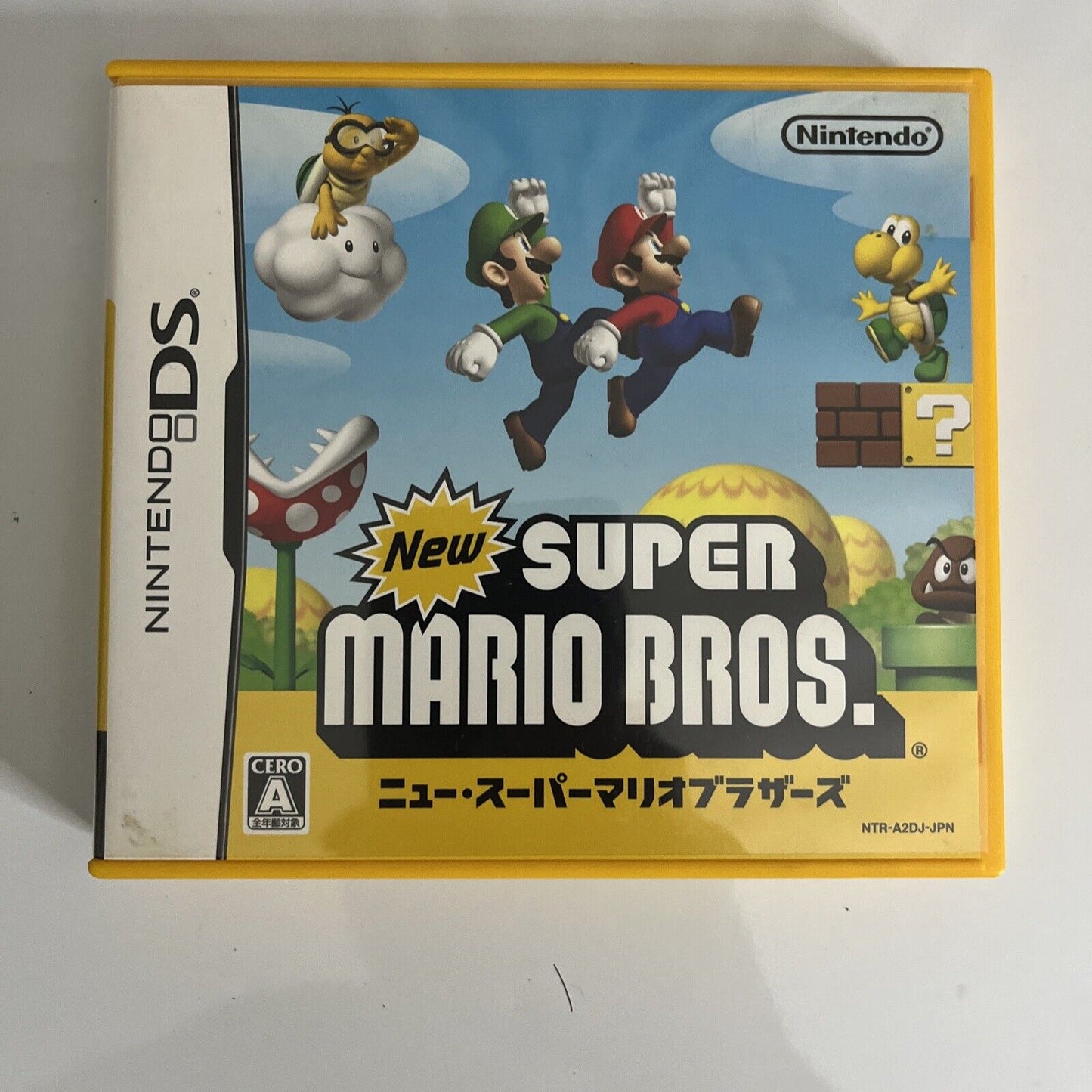New Super Mario Bros  NDS Nintendo DS JAPAN 2006 Game Complete