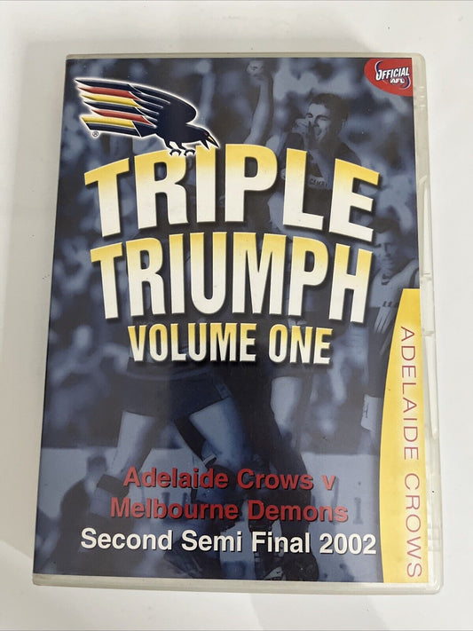 AFL Adelaide Crows V Melbourne Demons Second Semifinal 2002 (DVD) All Regions