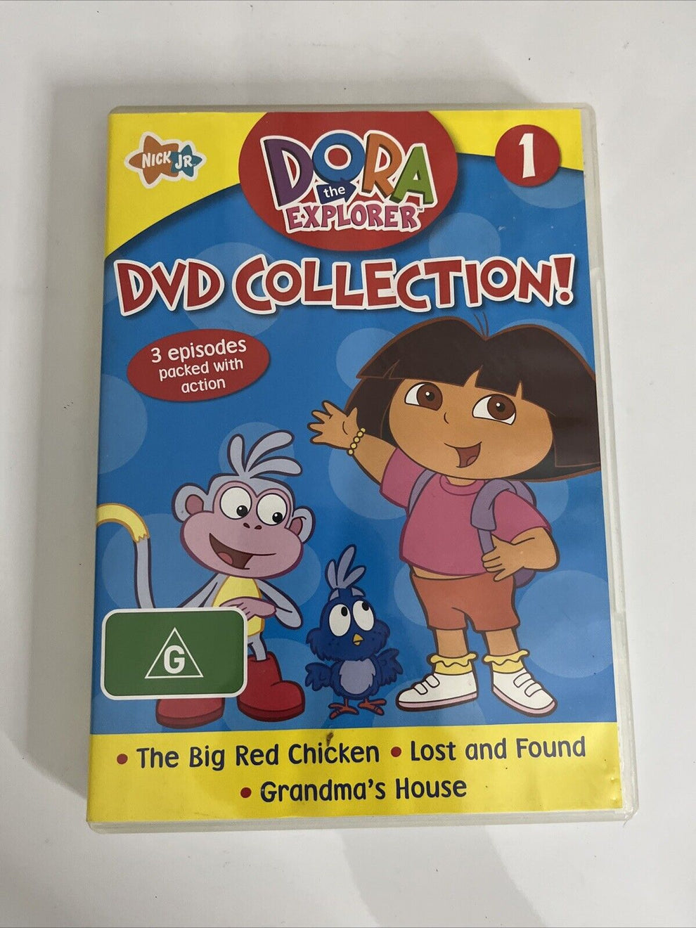 Dora The Explorer DVD Collection 1 (DVD, 2007) Region 4 – Retro Unit