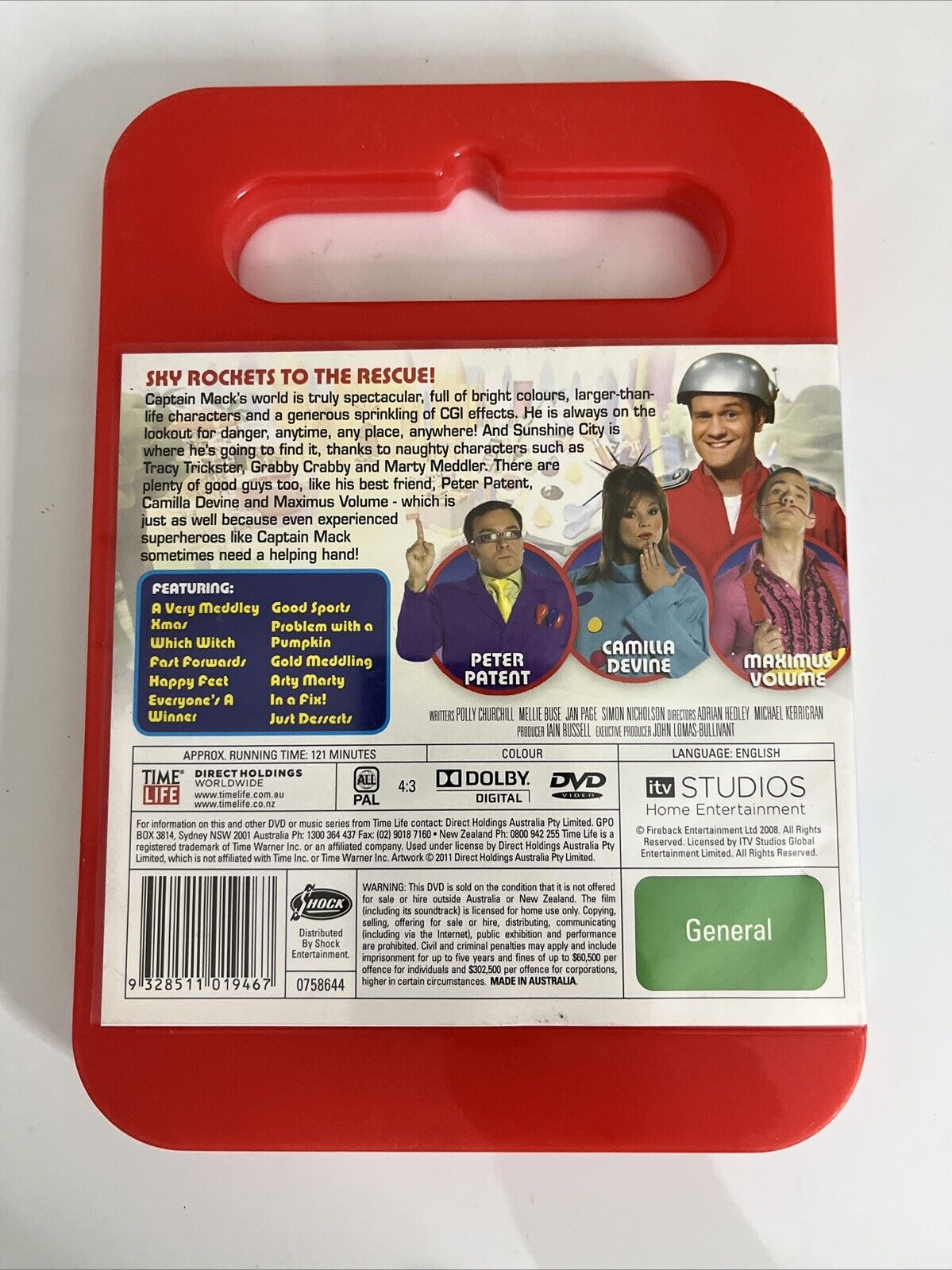 Captain Mack Adventures Of A Sky Captain : Volume 4 (DVD, 2008) Region 4